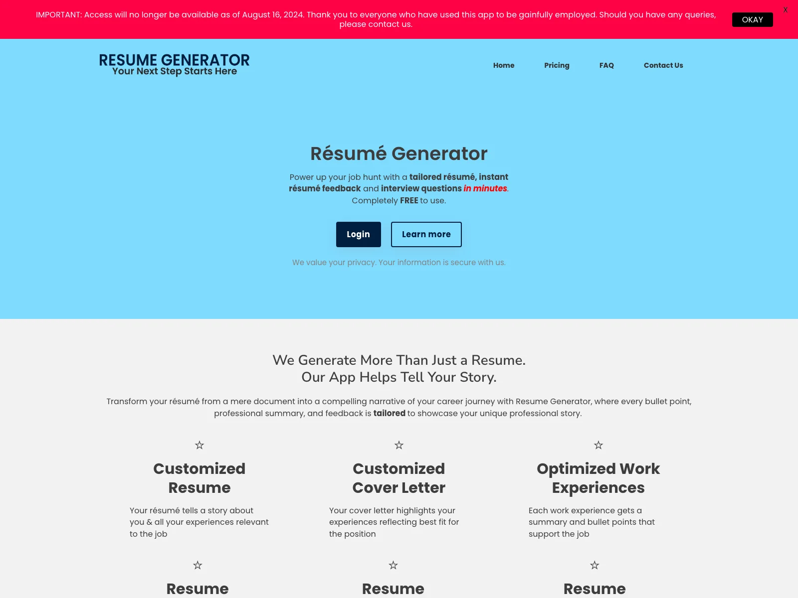 Unleash Your Career Potential with Free AI Resume Generator | Resumegenerator.io