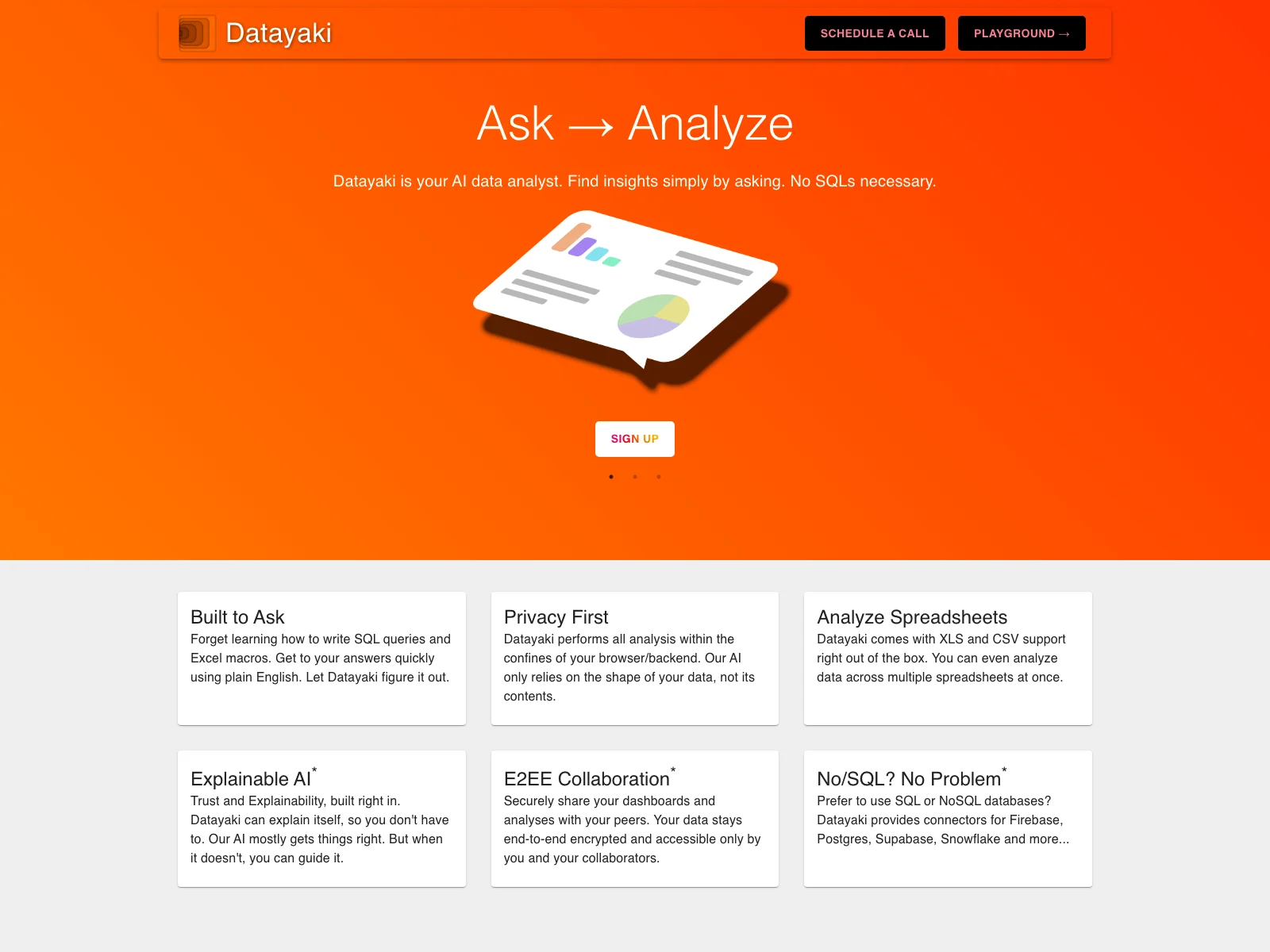 Datayaki: Simplify Data Analysis with AI