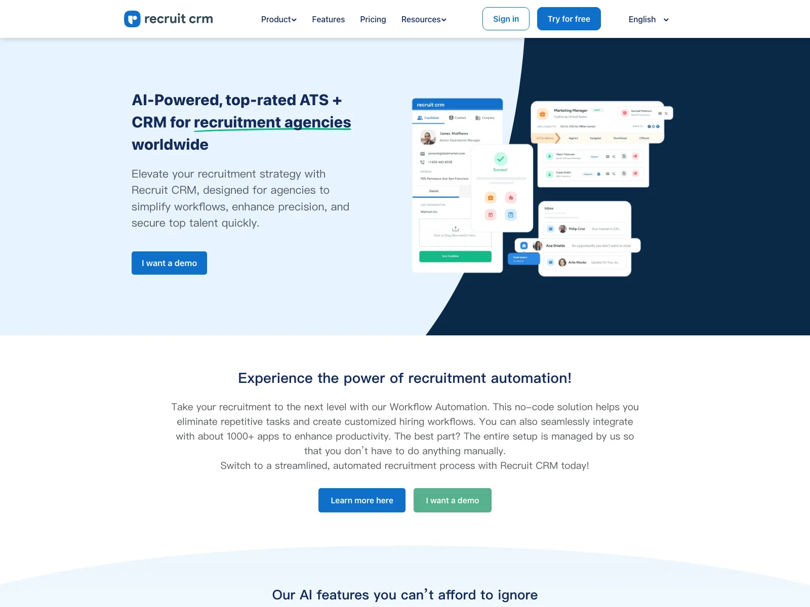 Recruit CRM: The AI-Powered Recruitment Software for Agencies to Secure Top Talent