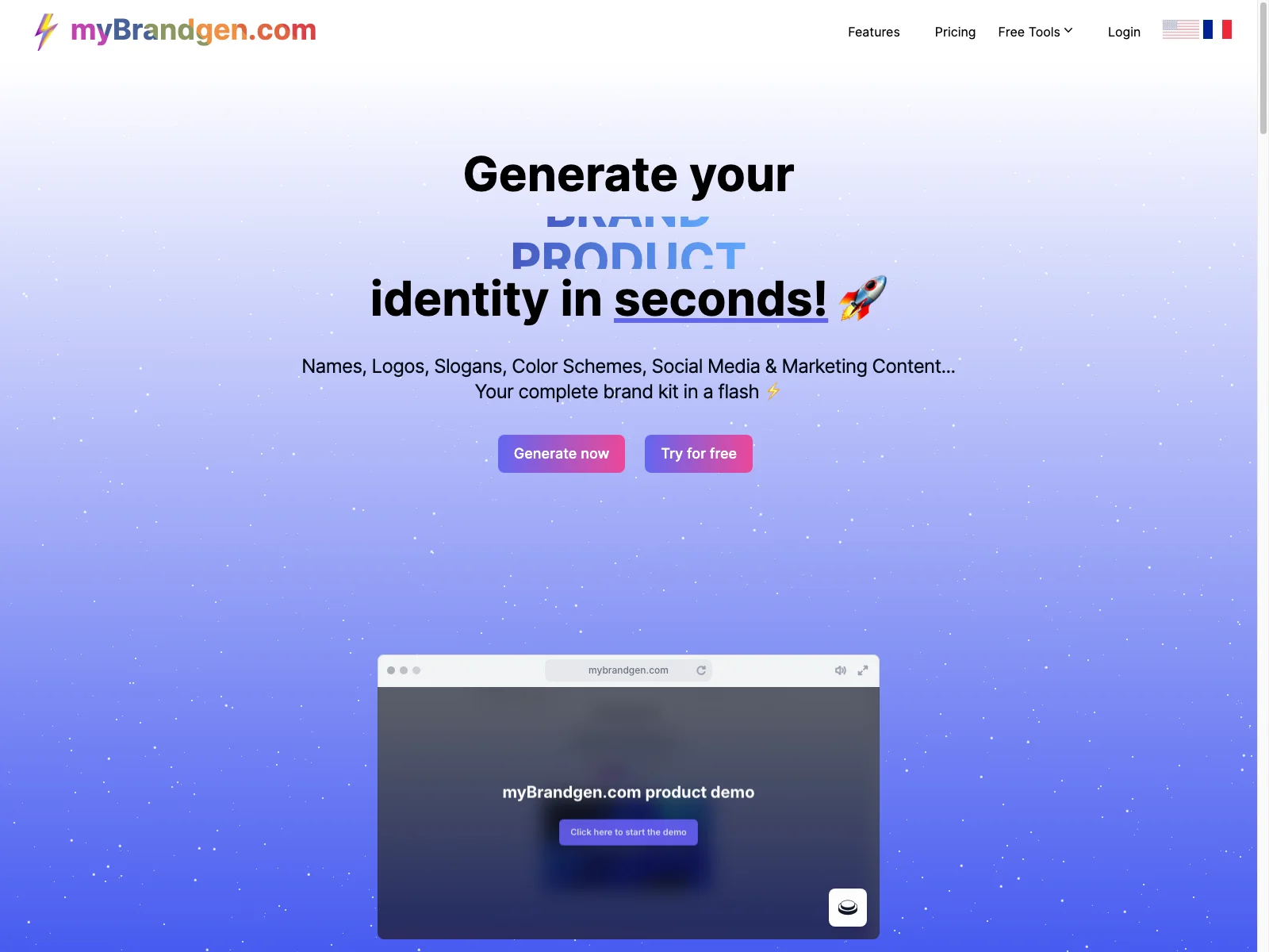 myBrandgen: Empowering Brand Creation with AI