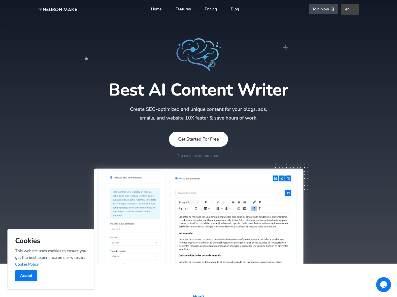 Neuron Make: Accelerate Content Creation with AI