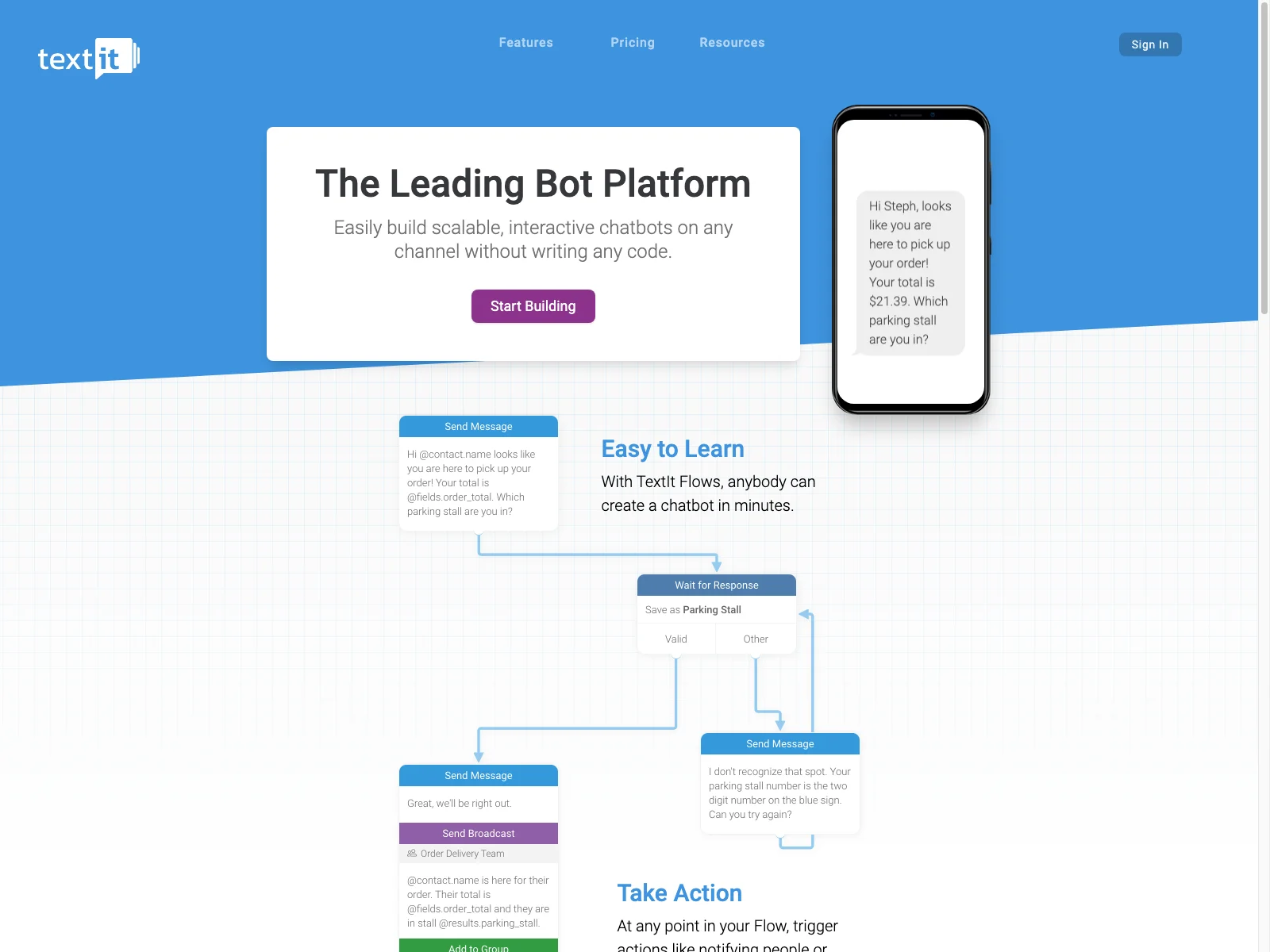 TextIt: The AI-Powered Bot Platform for Effortless Chatbot Creation