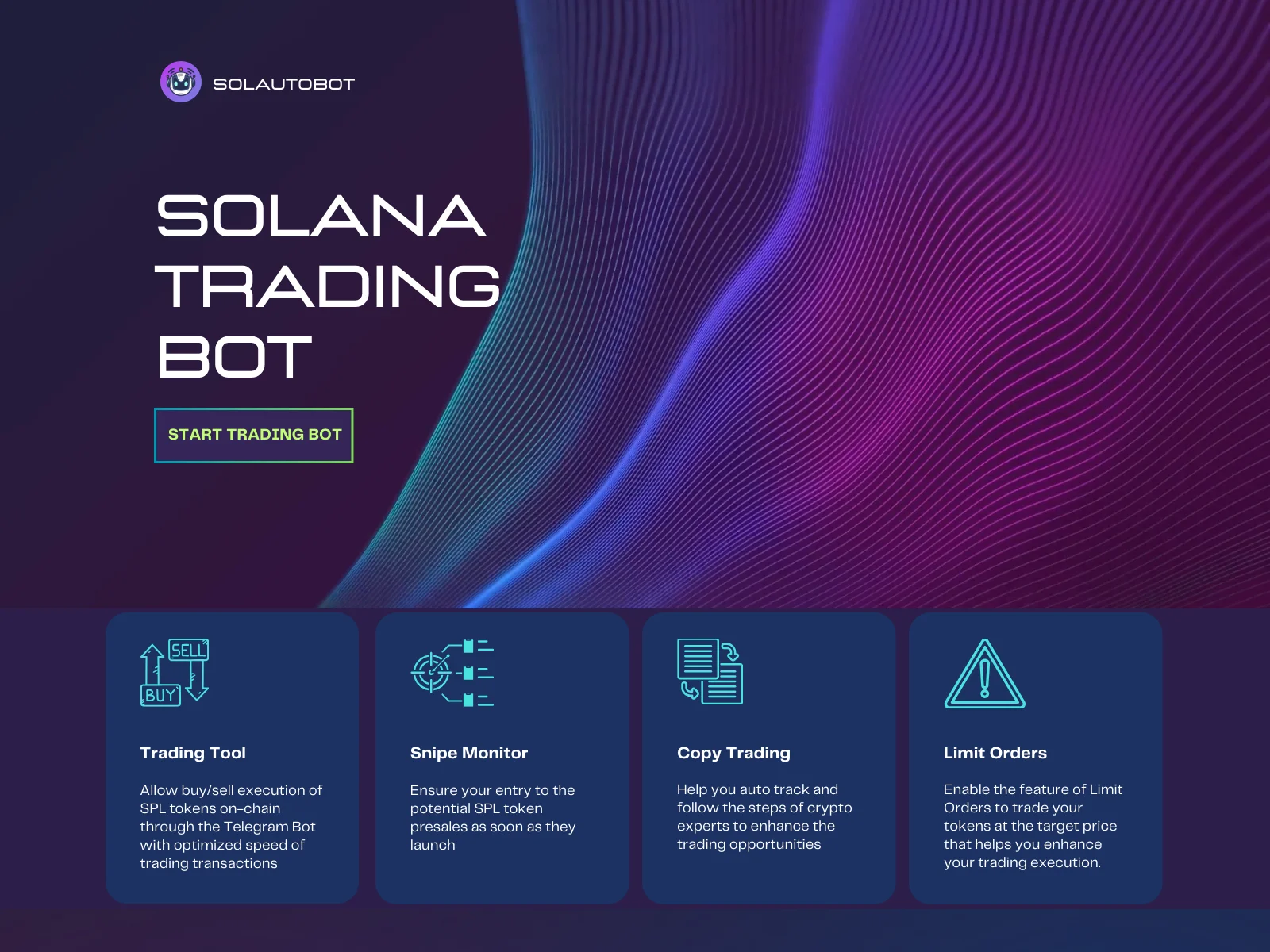 SolAutobot - Your Ultimate Solana Trading Bot for Enhanced Trading