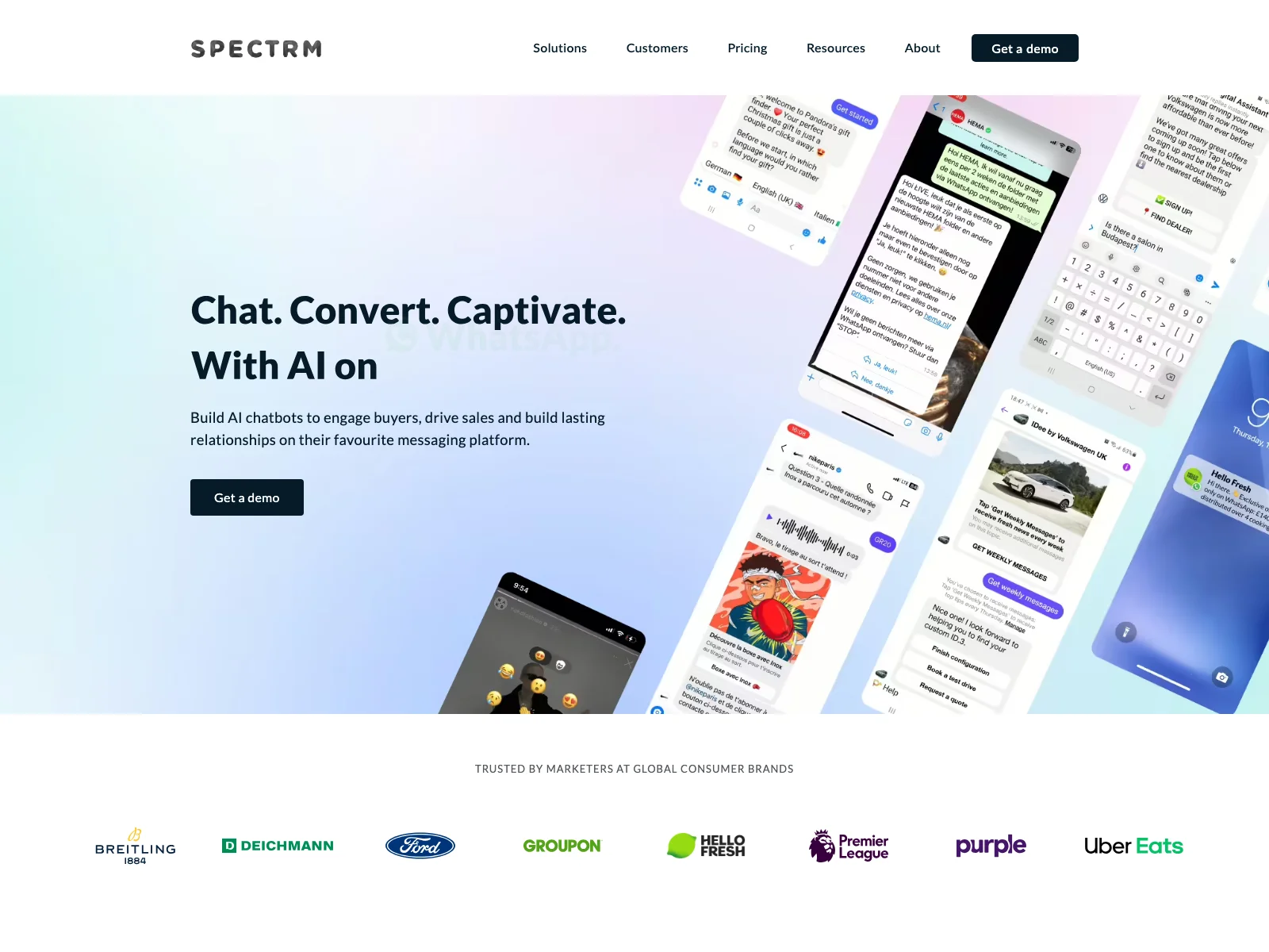 Spectrm: Revolutionizing Customer Engagement with AI Chatbots