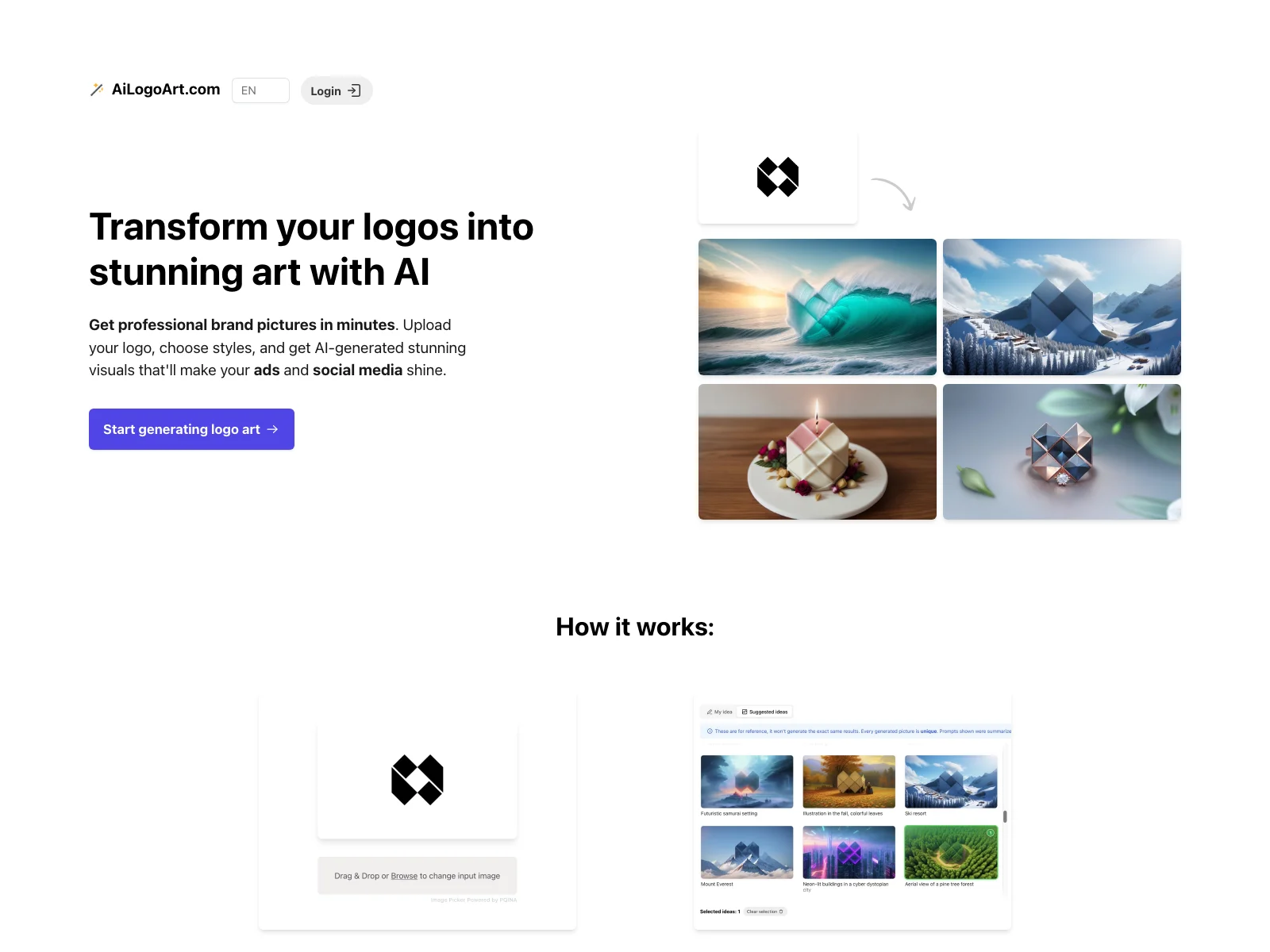 AI Logo Art: Get Stunning Visuals for Your Logos with AI in Minutes