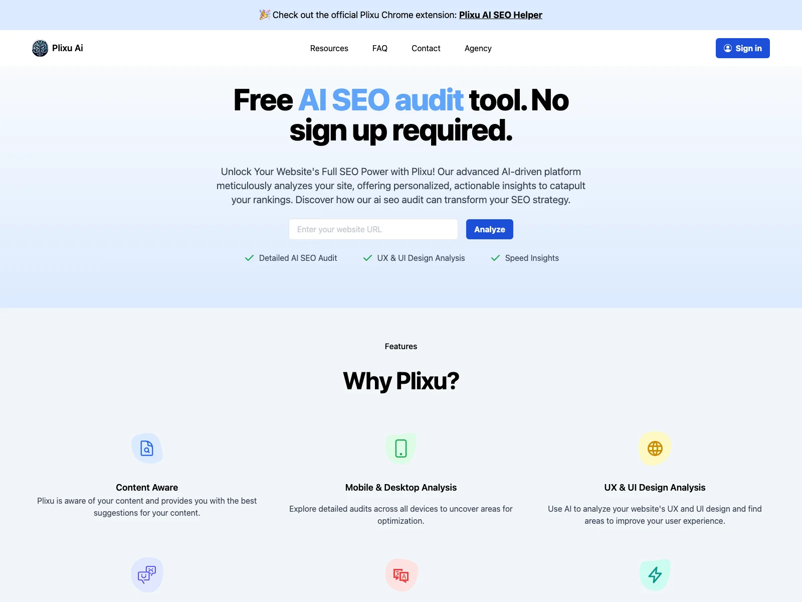 Plixu: The Ultimate AI SEO Audit Tool for Marketers