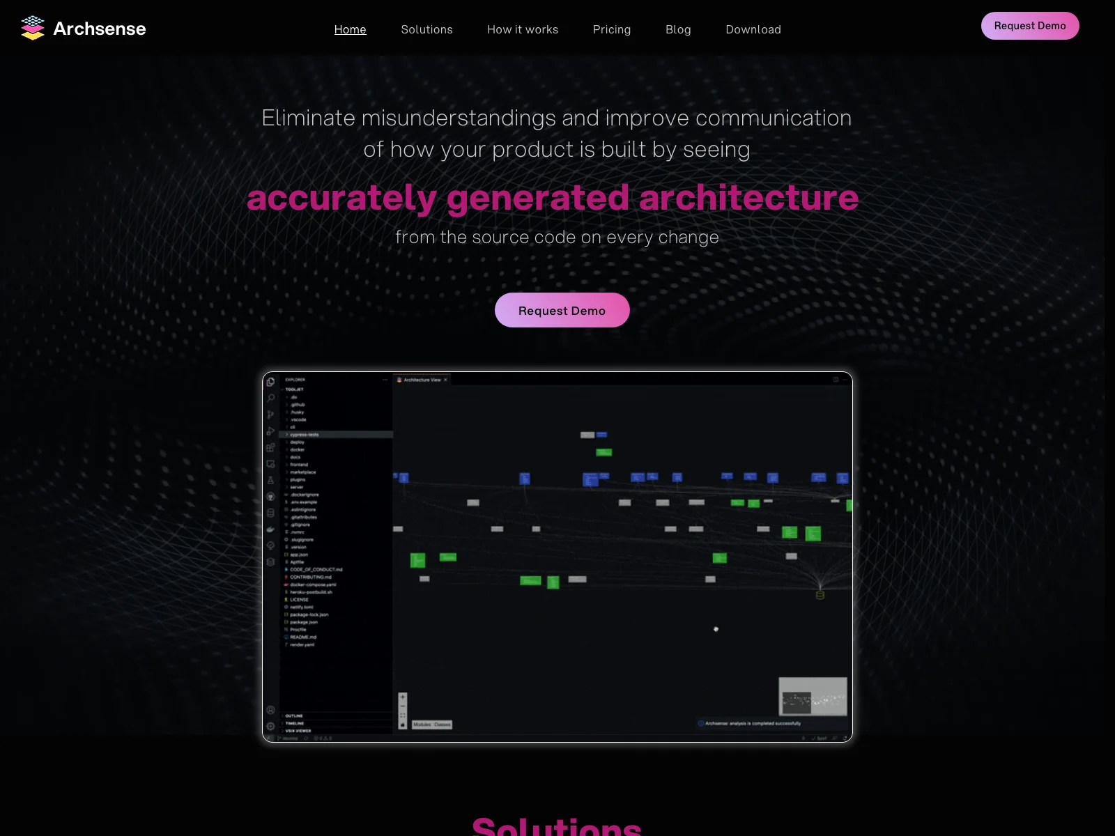 Archsense: Ensuring Accurate Architecture Visualization