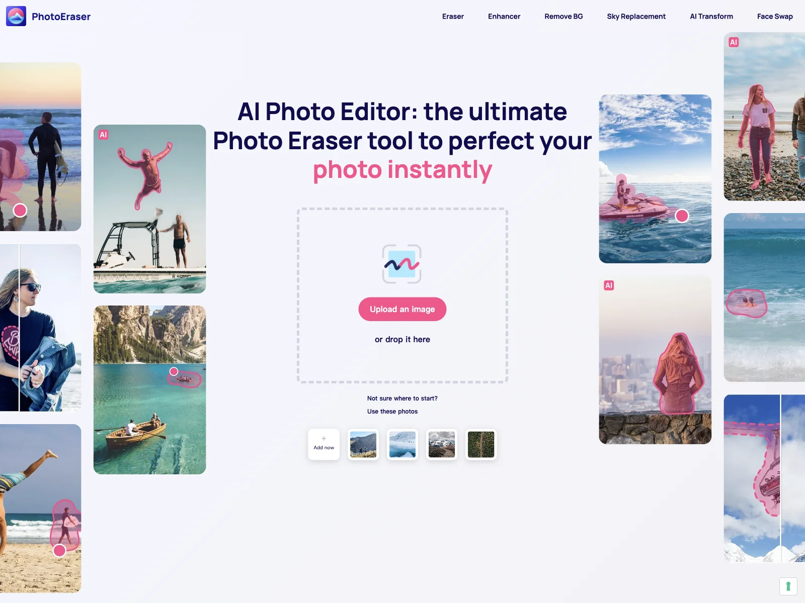 Free AI Photo Editor - Photoeraser: Transform Your Images Easily