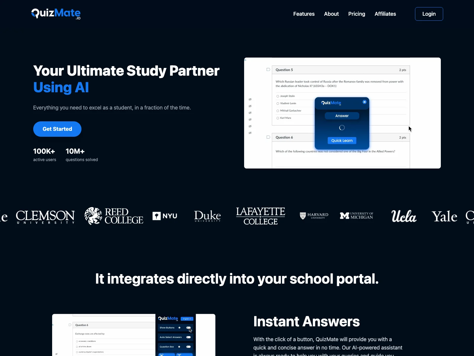 QuizMate: The Ultimate AI-Powered Study Companion