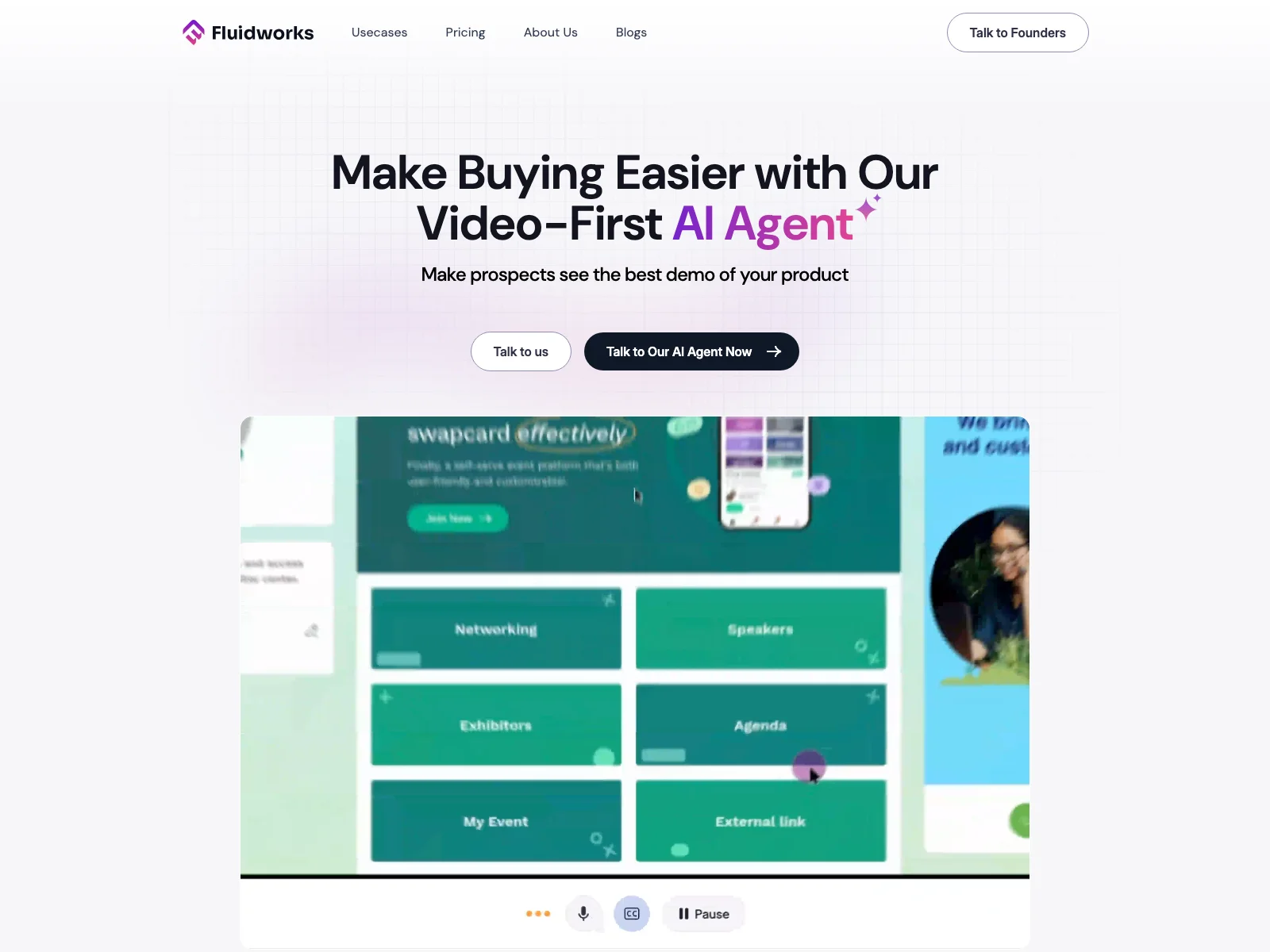 Fluidworks: Empowering Businesses with AI-Powered Video Demos