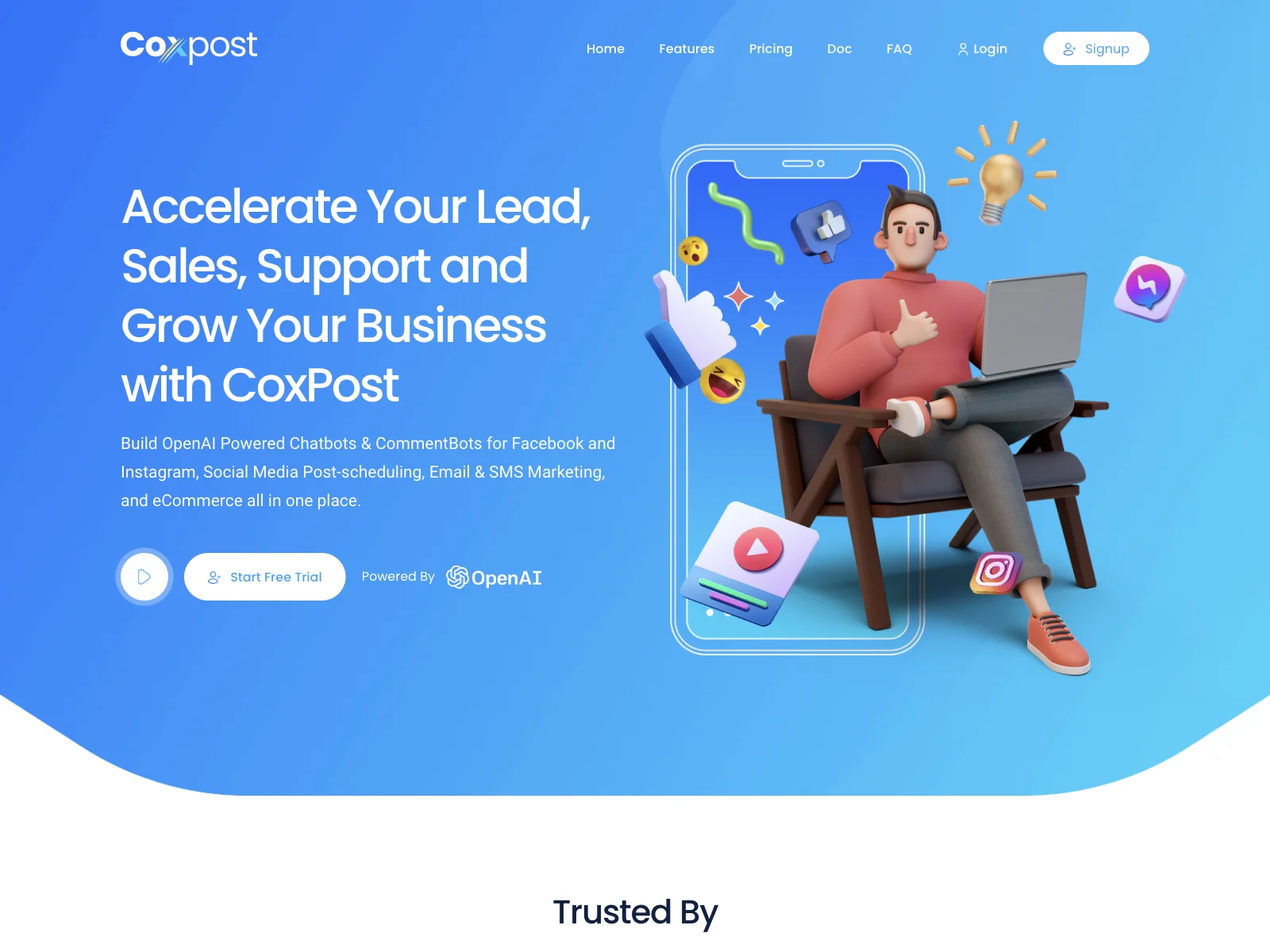 CoxPost: Revolutionize Your Social Media & Marketing