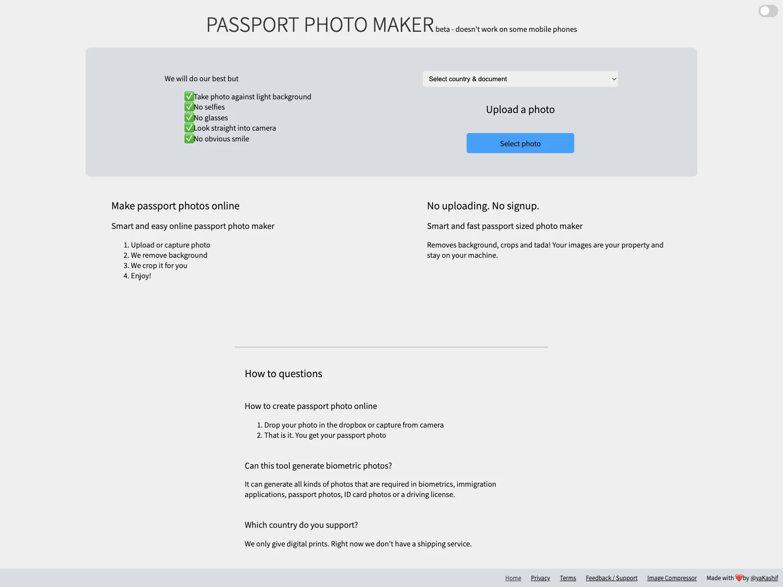 Passport Photo Maker: Effortless Document Photo Creation