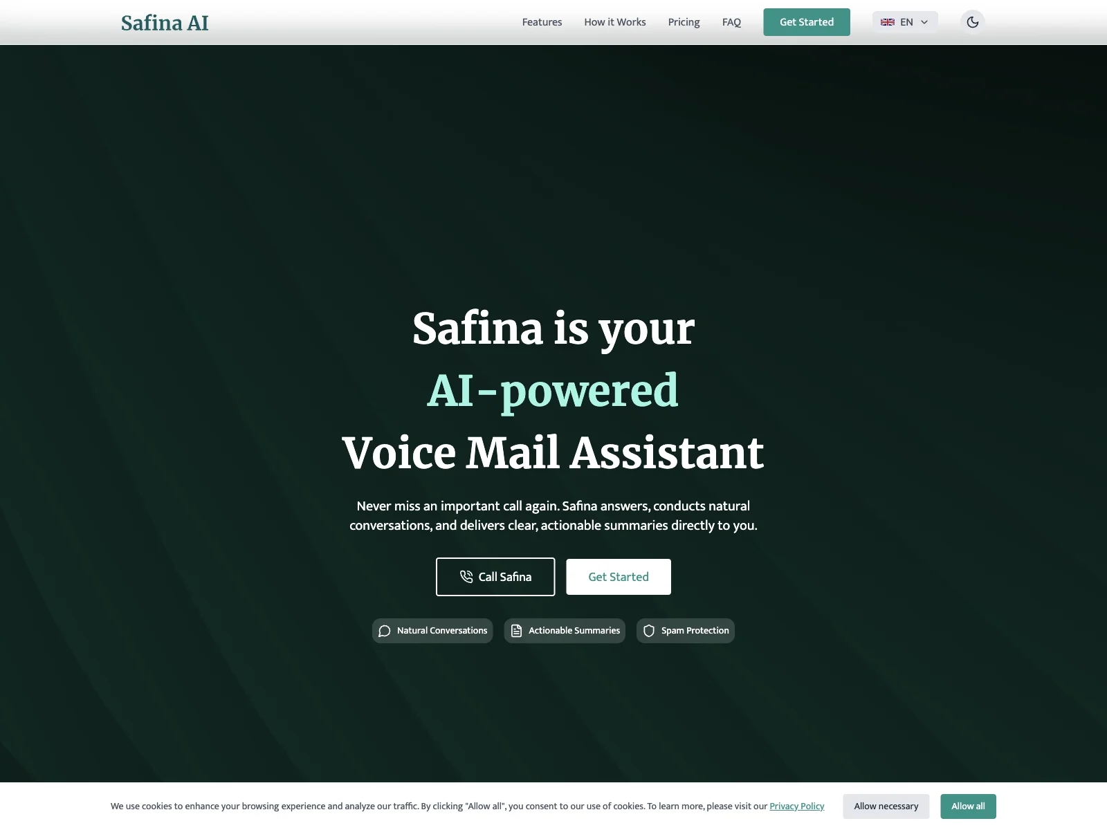 Safina AI: Enhancing Call Productivity with AI