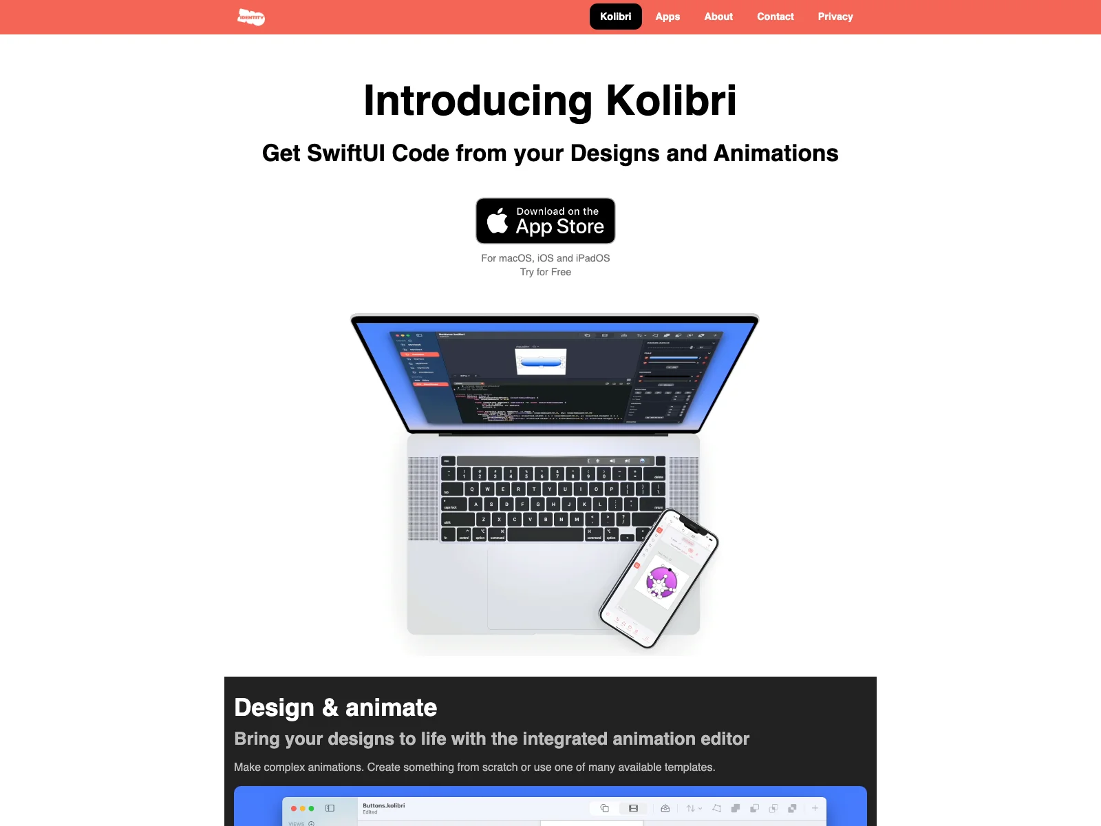 Kolibri: Transform Your Designs into SwiftUI Code