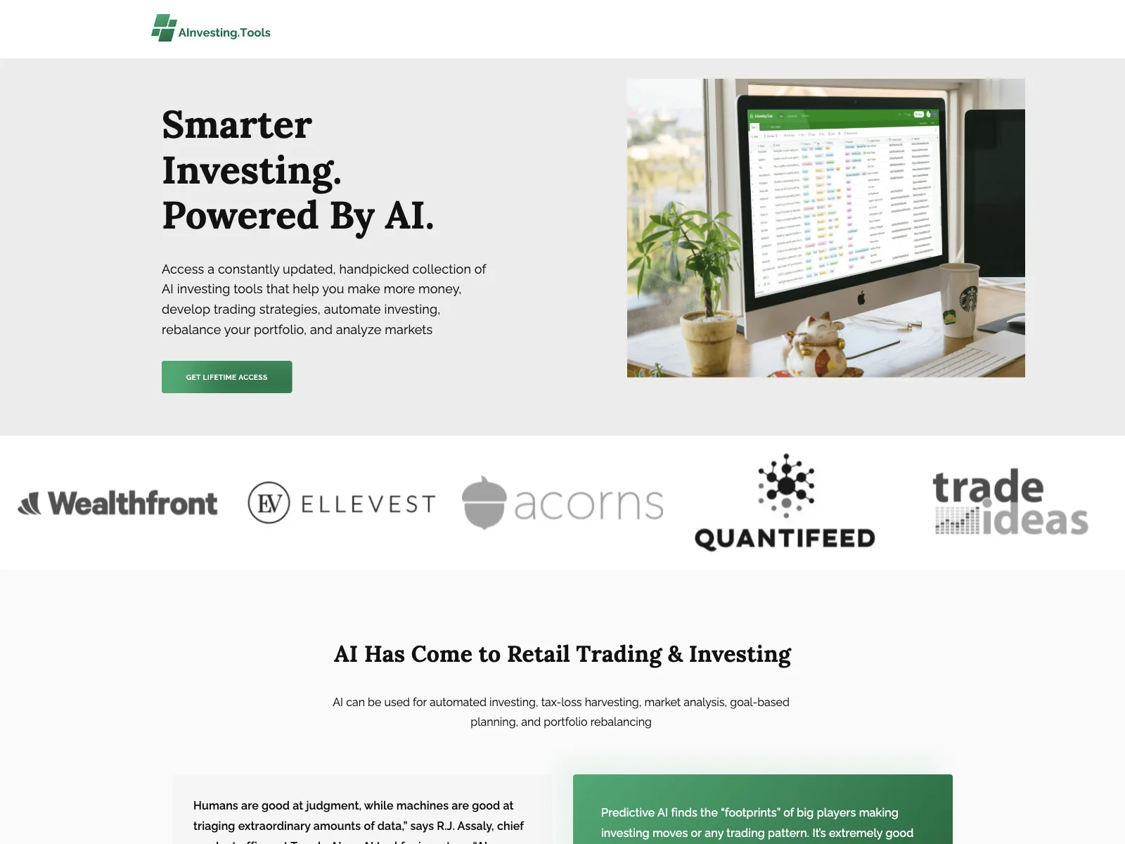 AI Investing Tools: Empowering Investors with Smart Automation