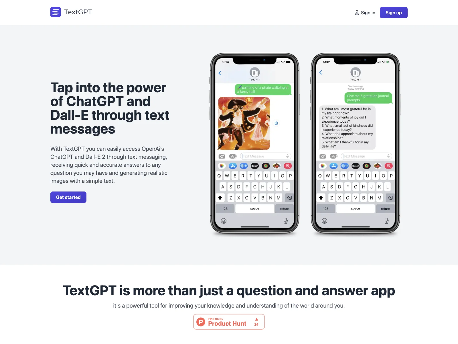 TextGPT: Unleashing AI's Potential via Text Messaging