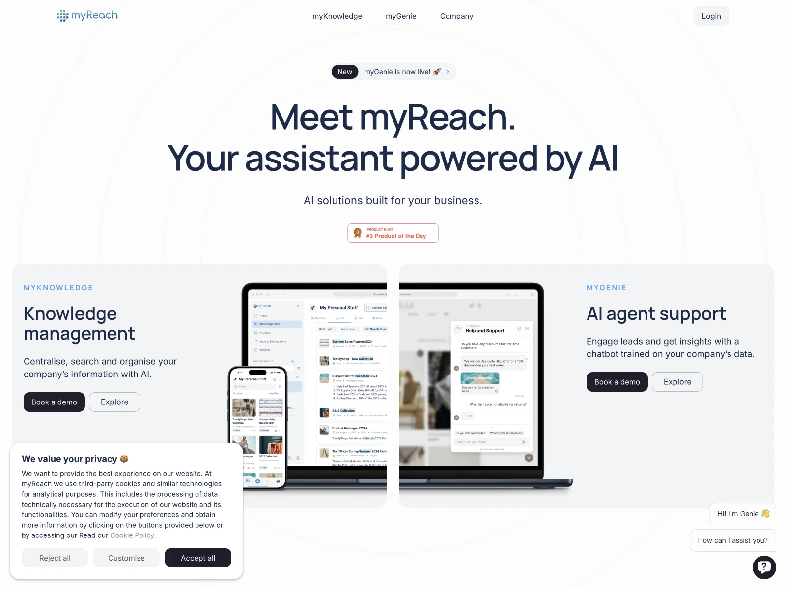 myReach - Empowering Businesses with Advanced AI Solutions