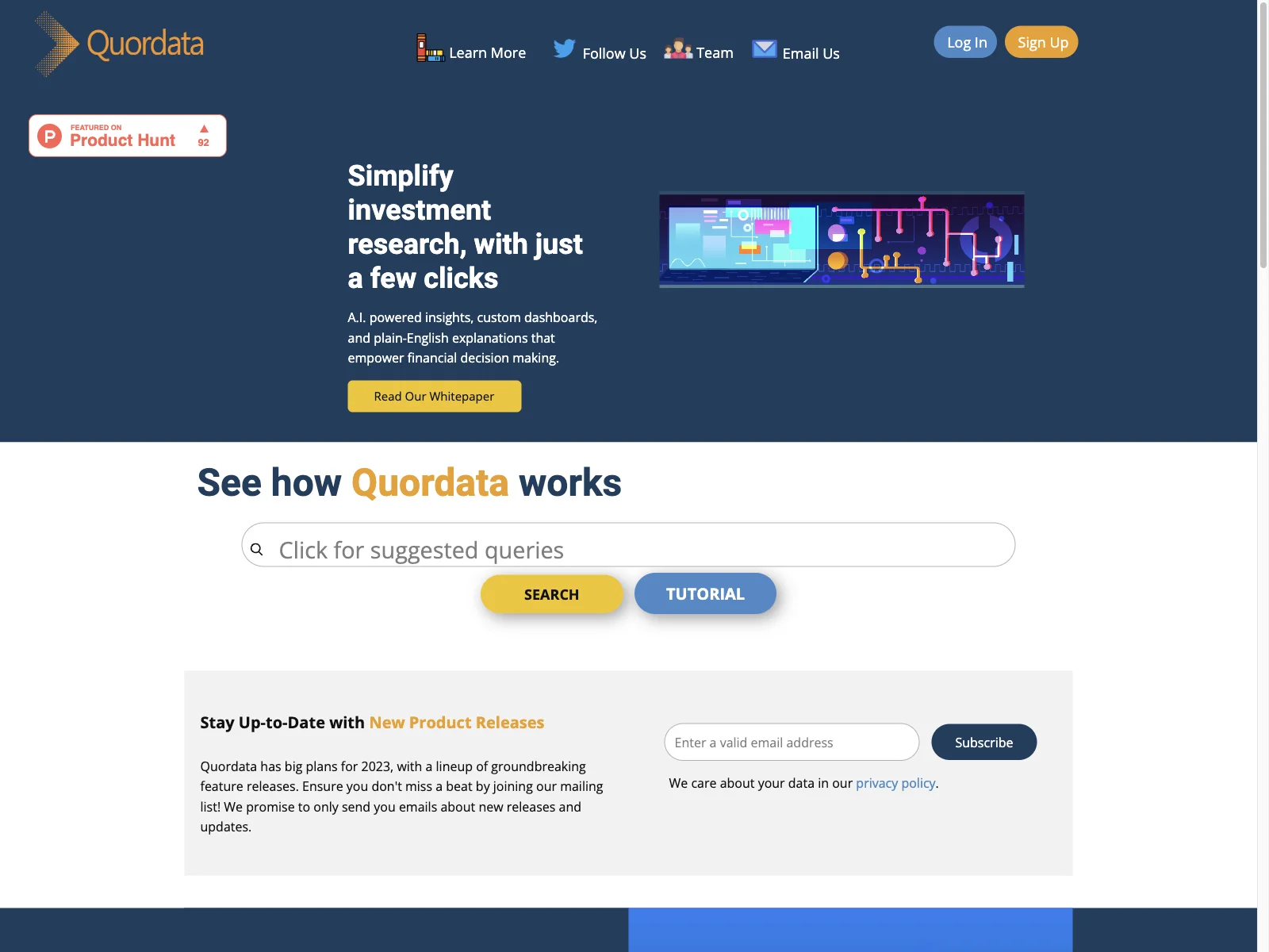 Quordata: Simplifying Investment Research with AI Insights