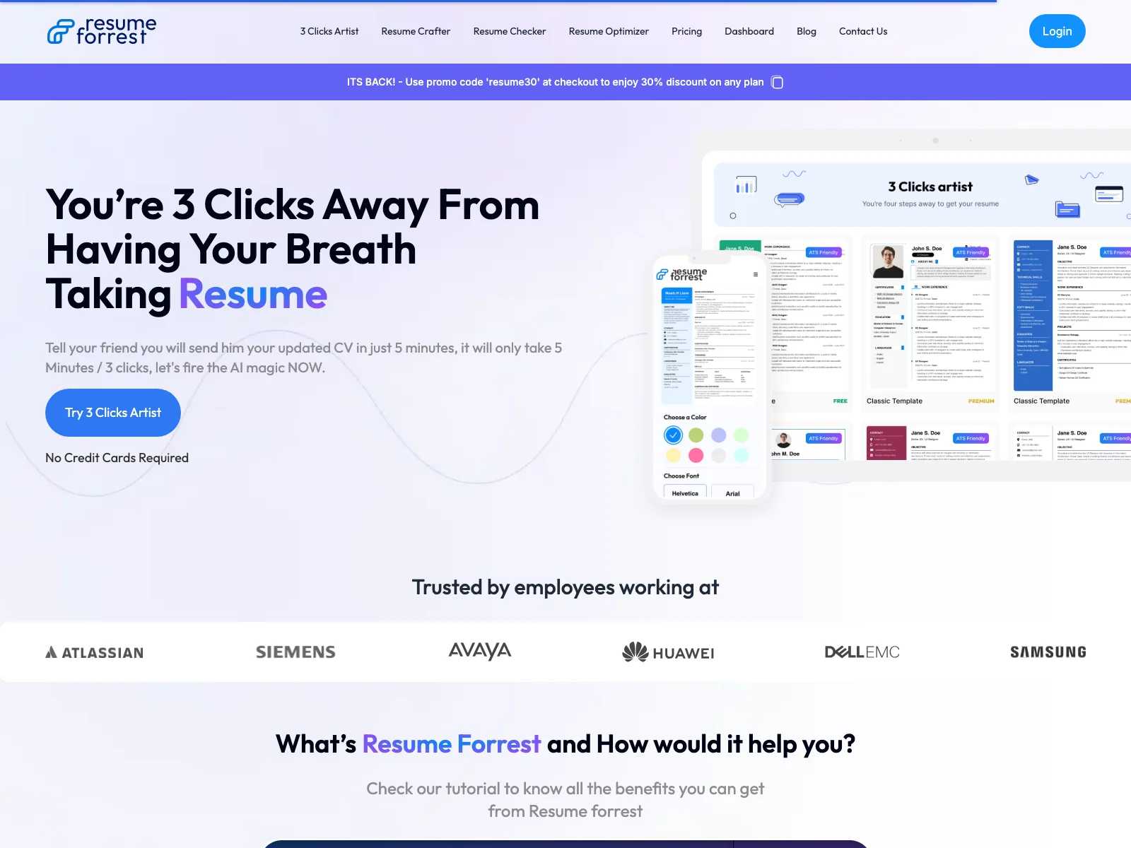 Resume Forrest: AI-Powered Resume Builder for Success