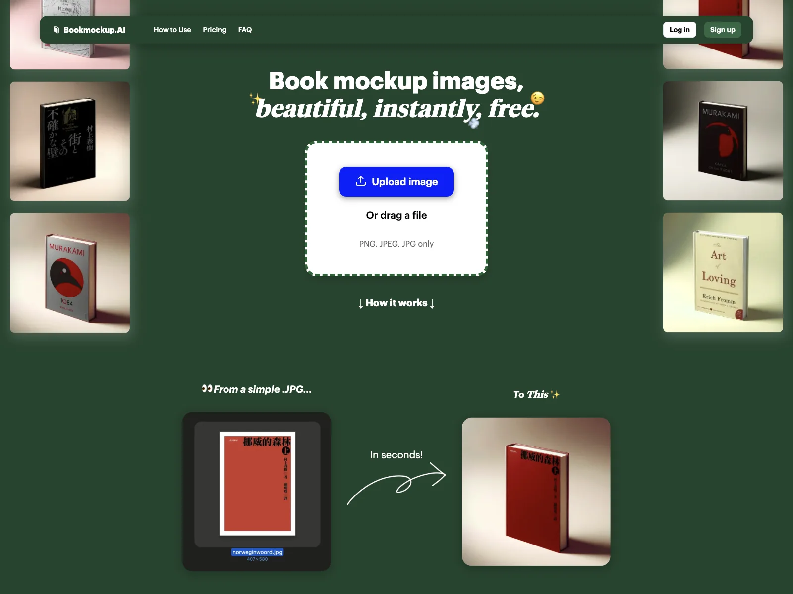 Bookmockup.AI: Instant and Free Book Mockup Images with AI Power