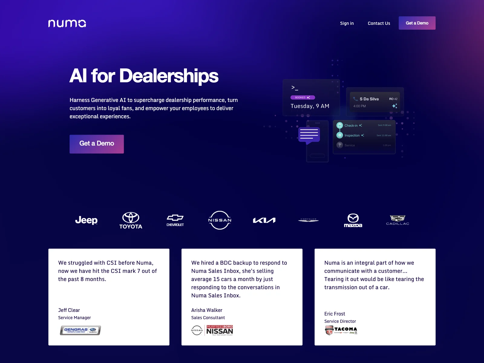 Numa: Transforming Dealerships with AI Innovation