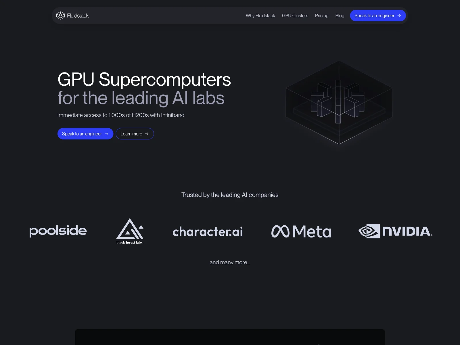 FluidStack: Leading GPU Cloud for Enhanced AI & LLM Training