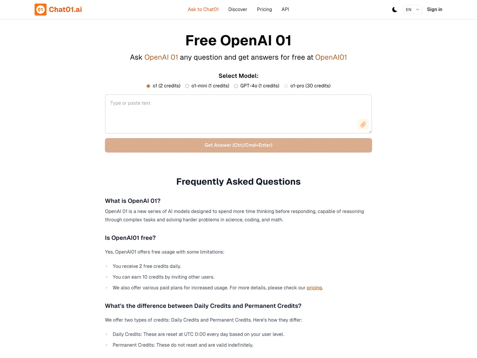 OpenAI01: Free Usage & Advanced Reasoning for Complex Tasks