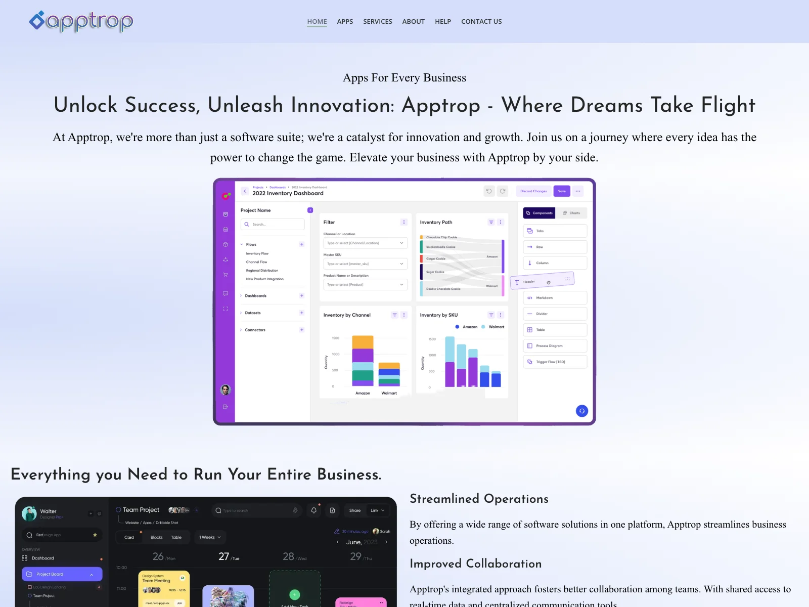 Apptrop - The Ultimate Business Suite for Growth