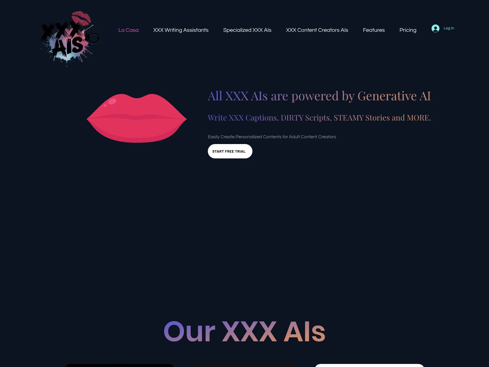 La Casa | XXX AIs: Empowering Adult Content Creators