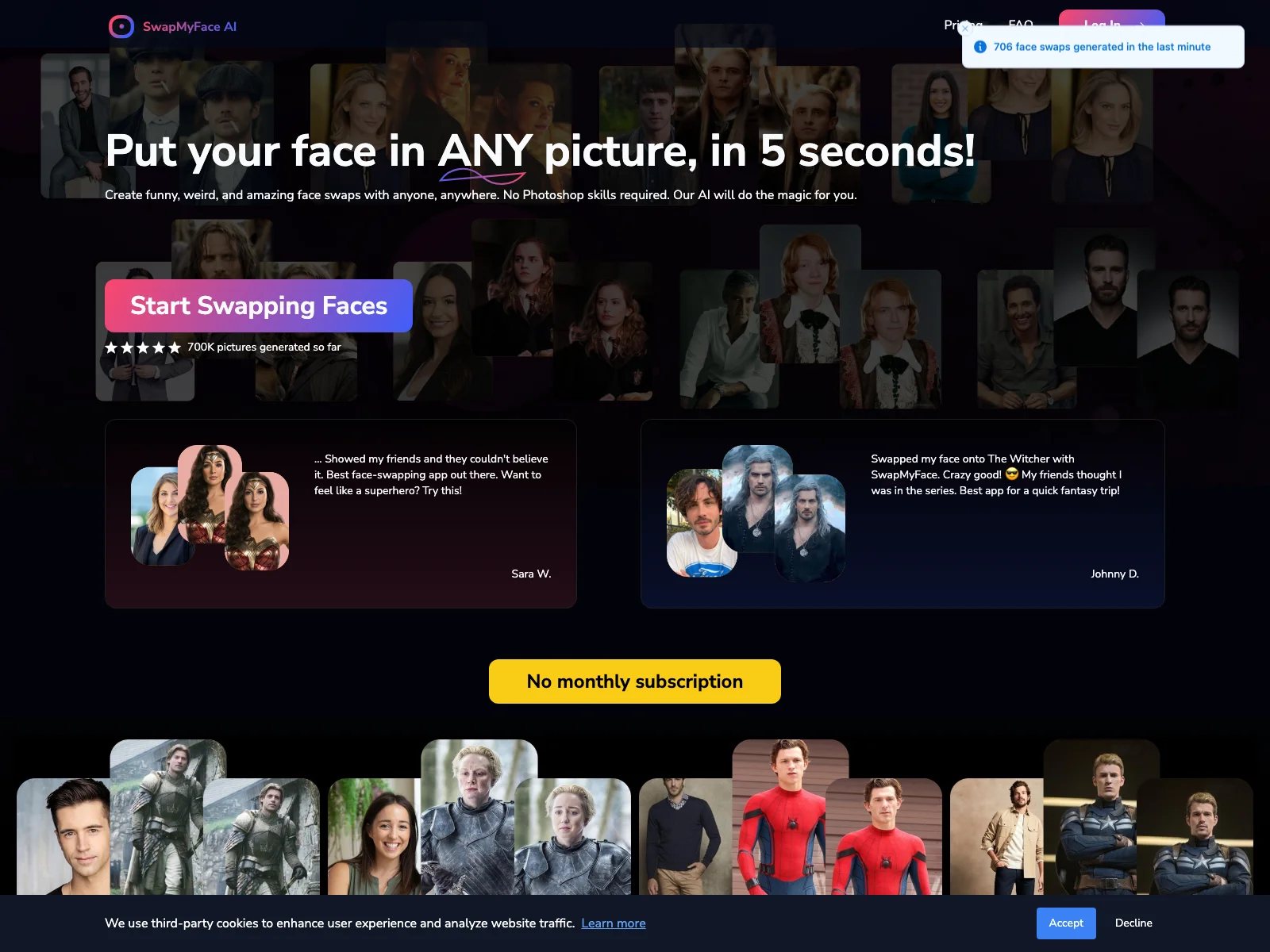 SwapMyFace: The Ultimate AI Face Swapper for Quick and Fun Swaps