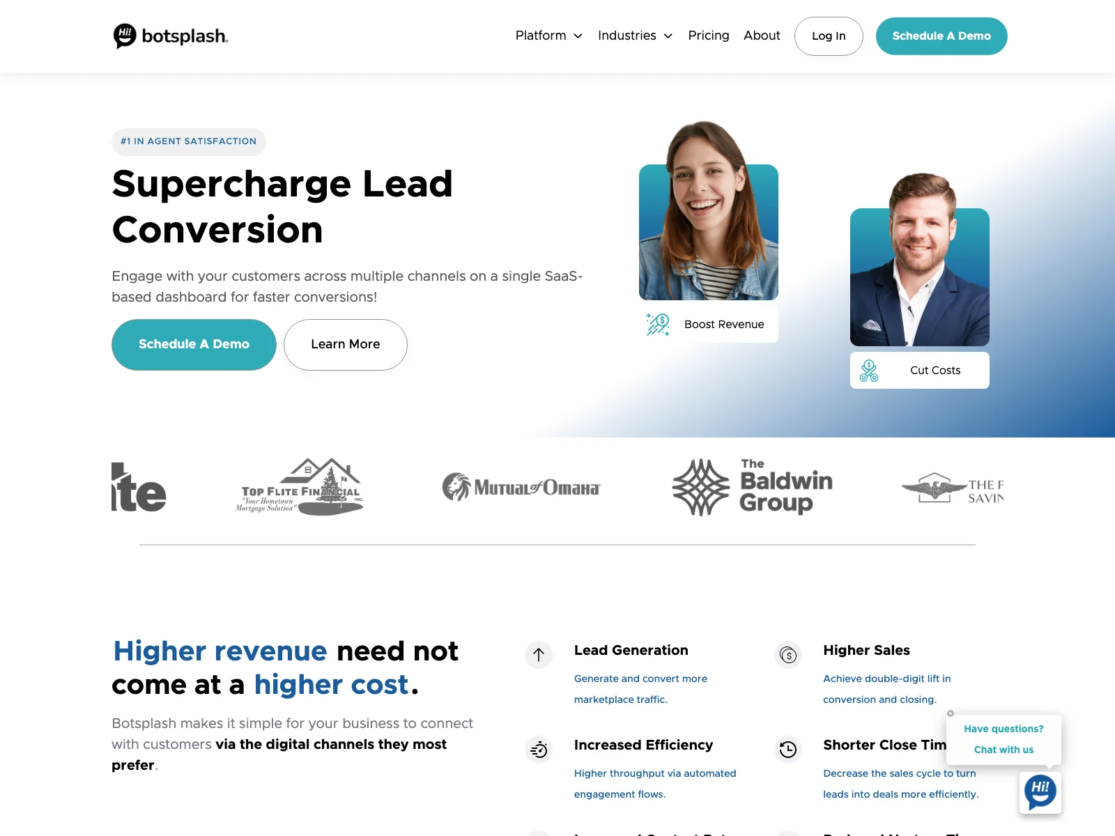 Botsplash: Boosting Lead Conversion and Customer Engagement