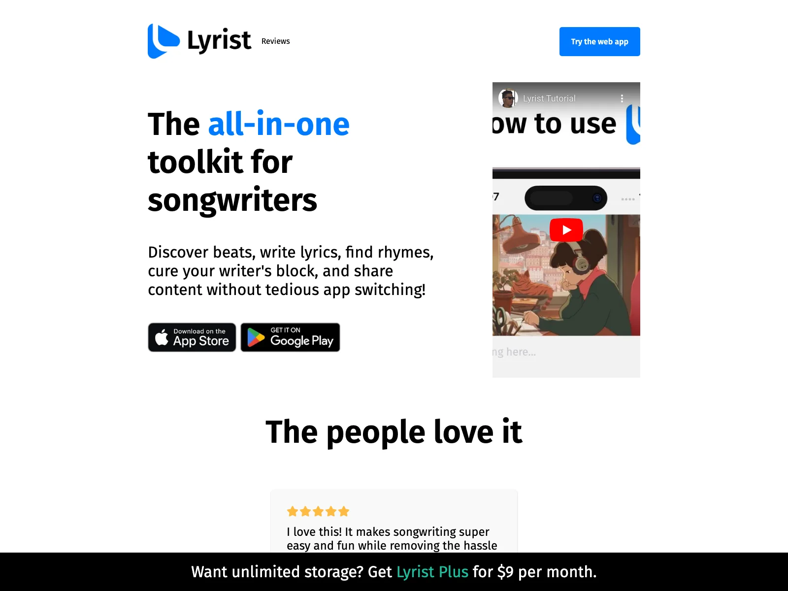 Lyrist: Unleash Your Songwriting Potential