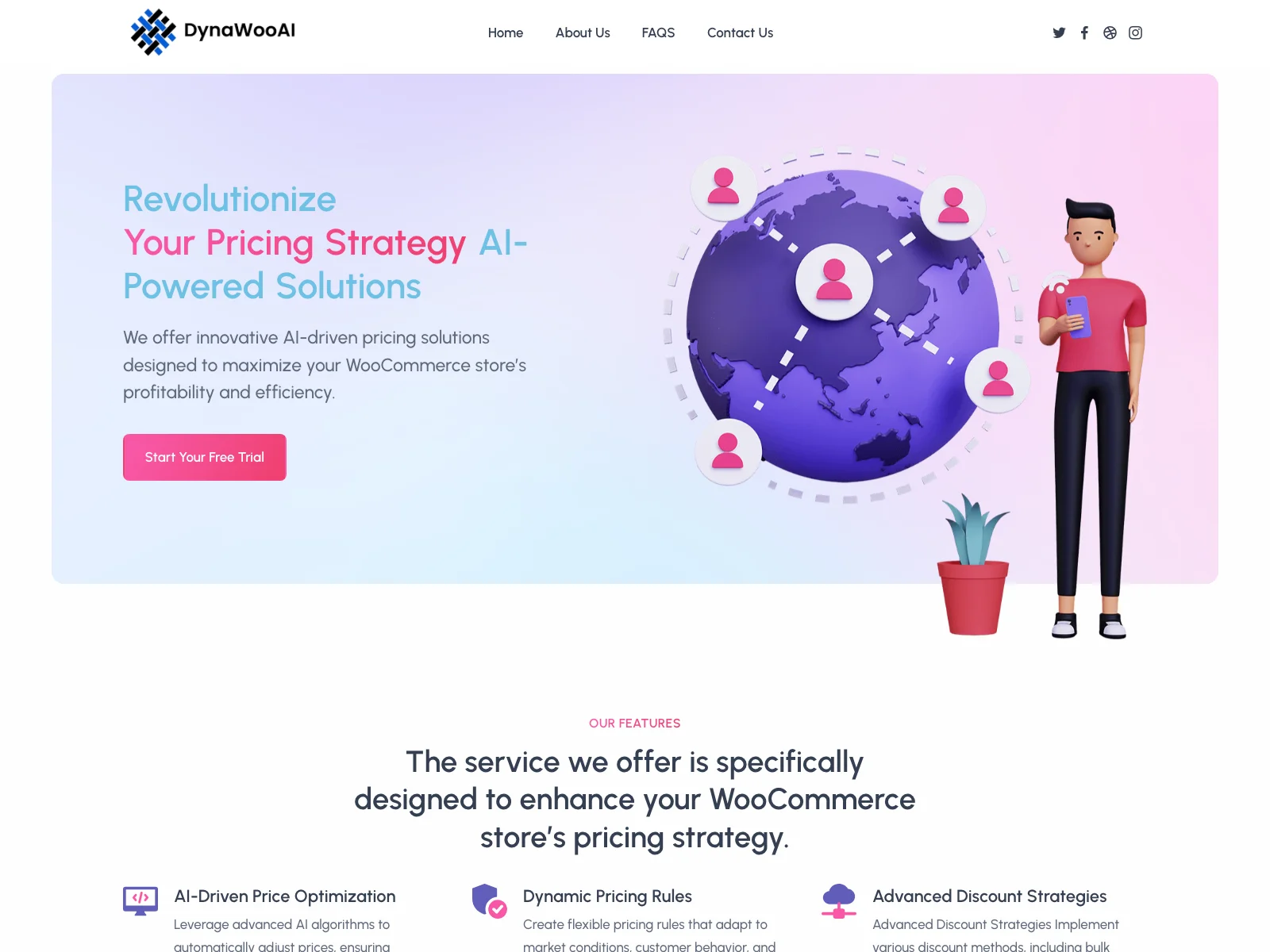 Dyna Woo Ai: Optimize WooCommerce Pricing with AI