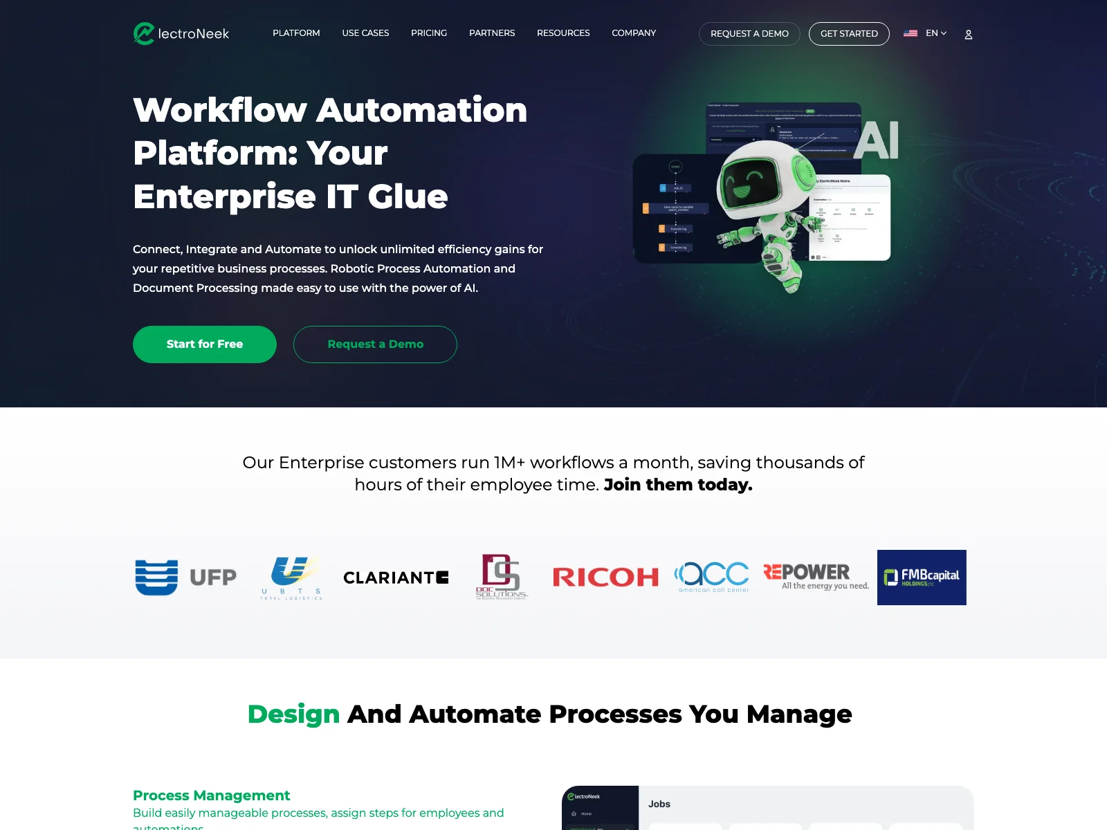 ElectroNeek: AI-Powered Workflow Automation Platform for Unmatched Efficiency