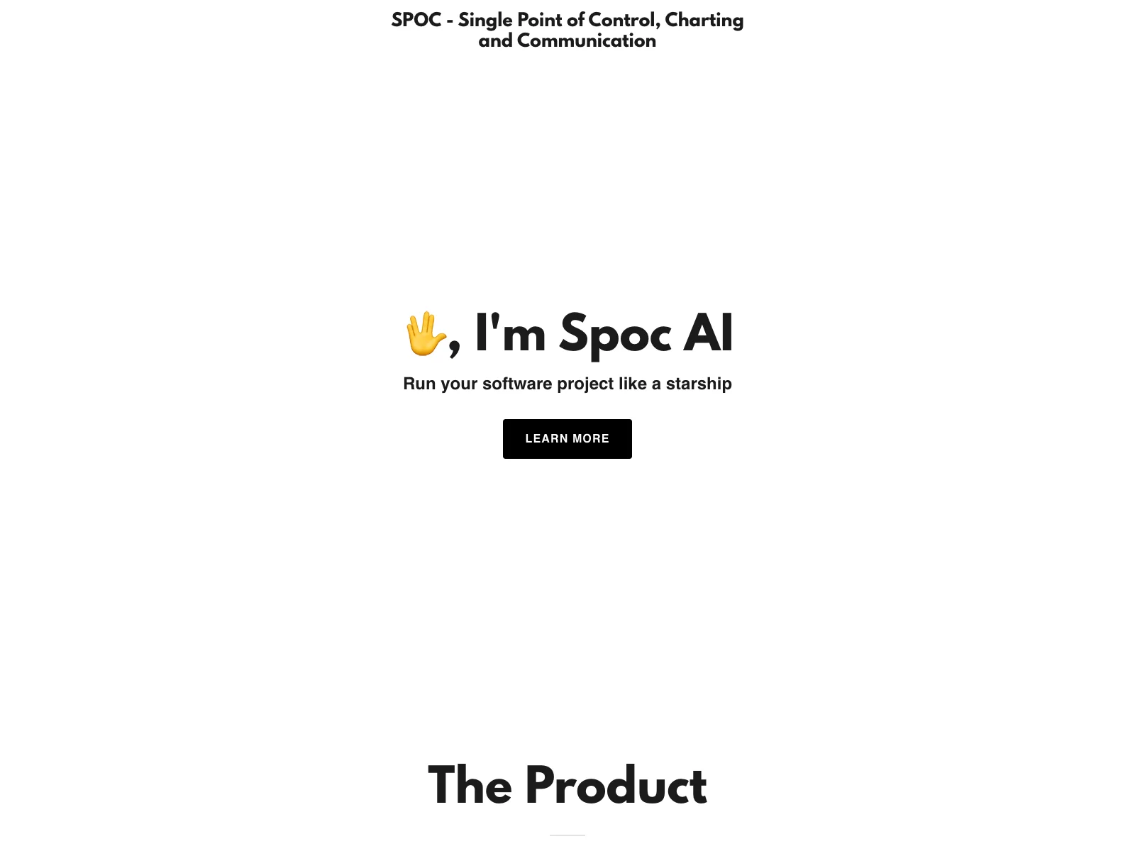 SPOC AI: Streamlining Project Management for Enhanced Productivity