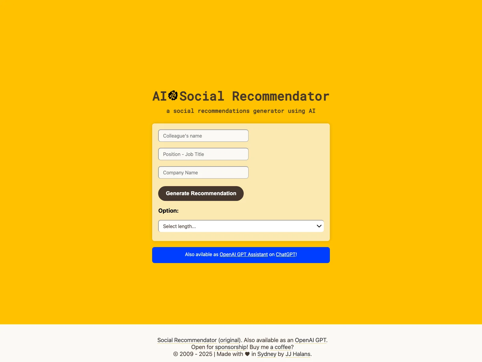 AI Social Recommendator: Enhancing Social Recommendations with AI