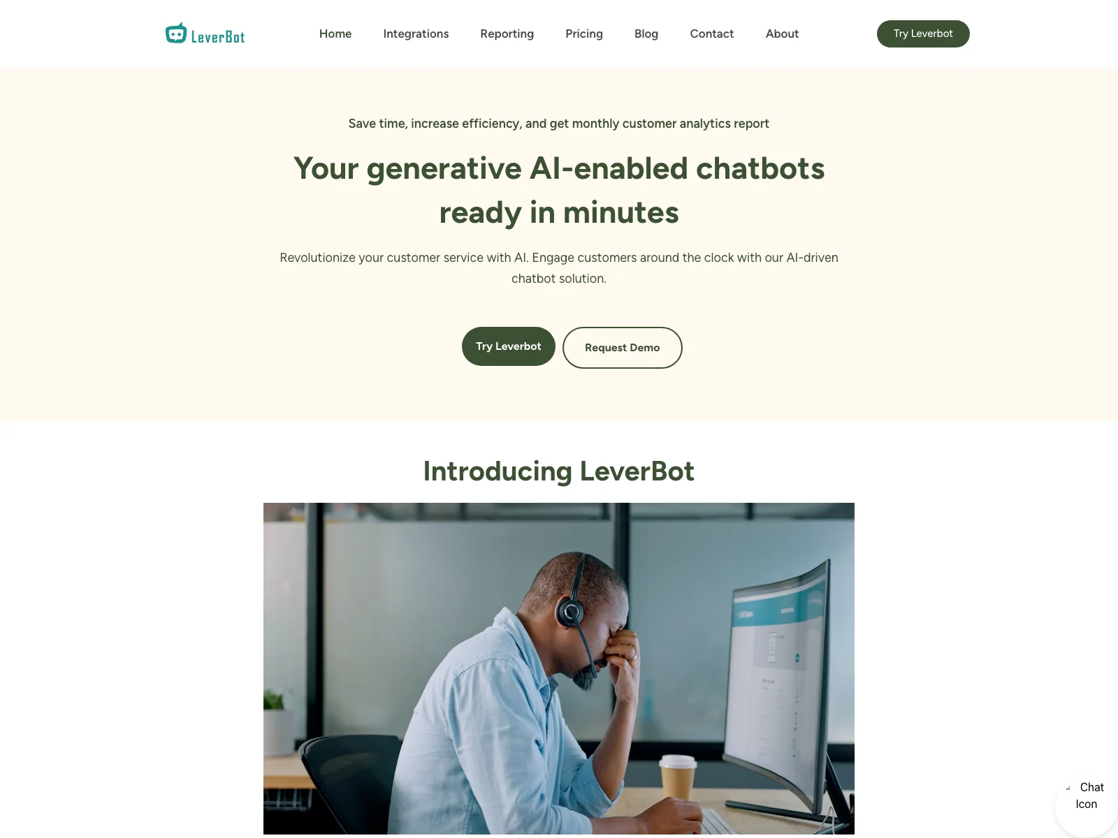 LeverBot: Revolutionizing Business with AI Chatbot