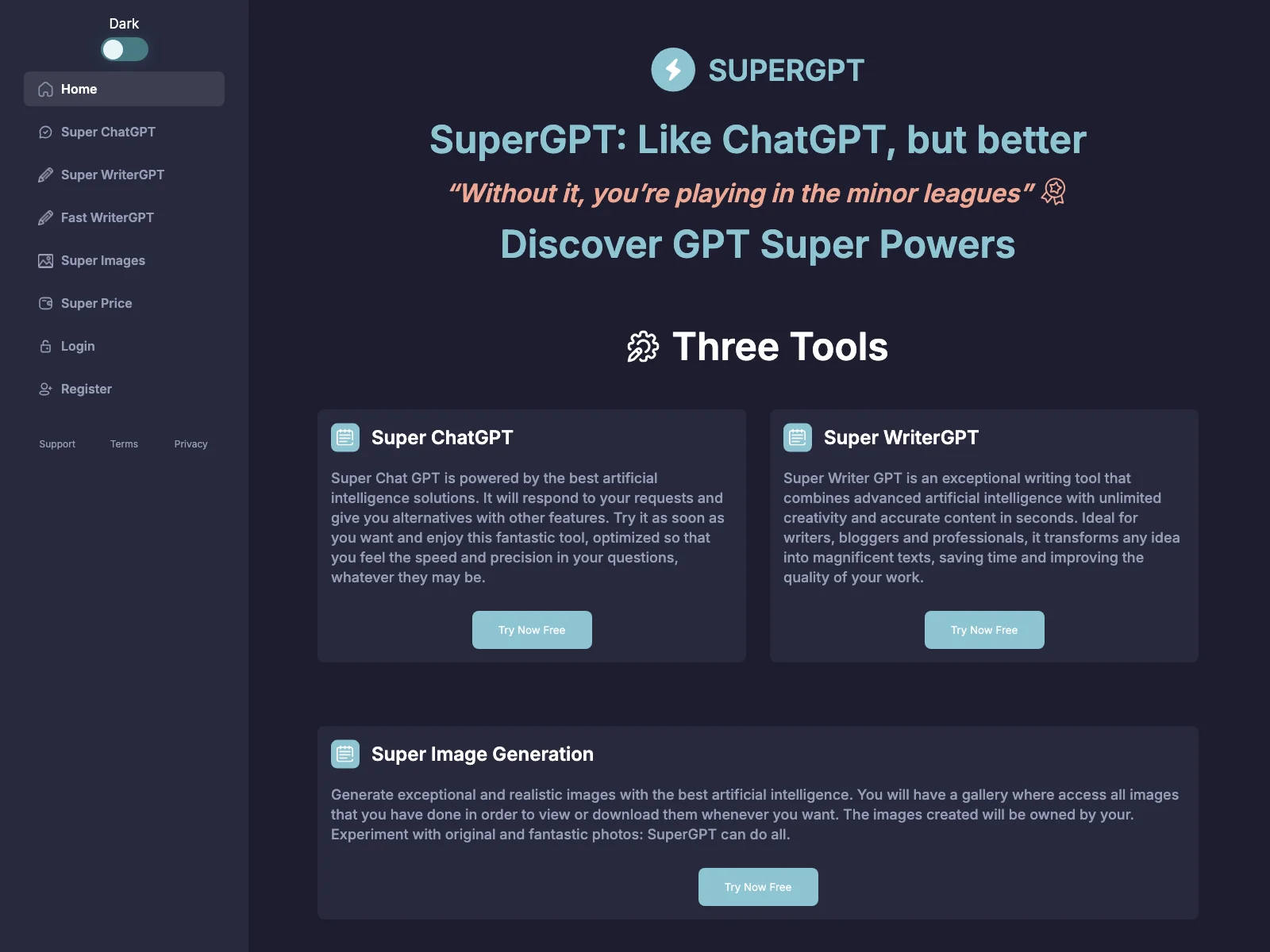 SuperGPT: Unleashing the Power of AI Content Creation