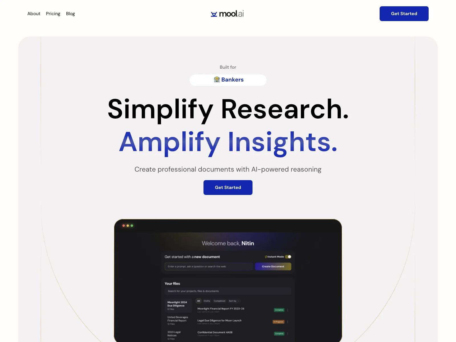 Mool.ai: Simplify Research, Amplify Insights