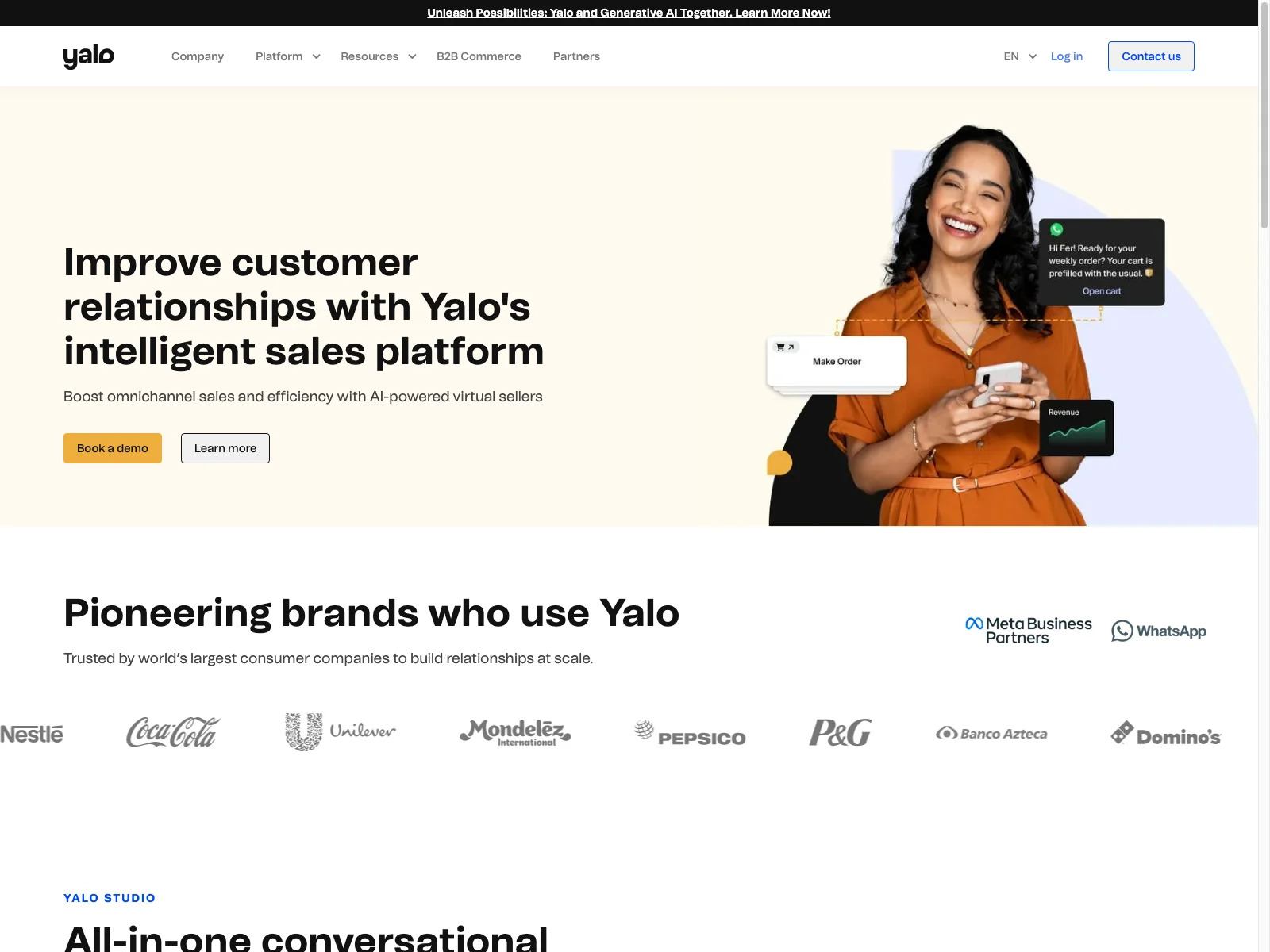 Yalo: Empowering Conversational Commerce for Business Growth