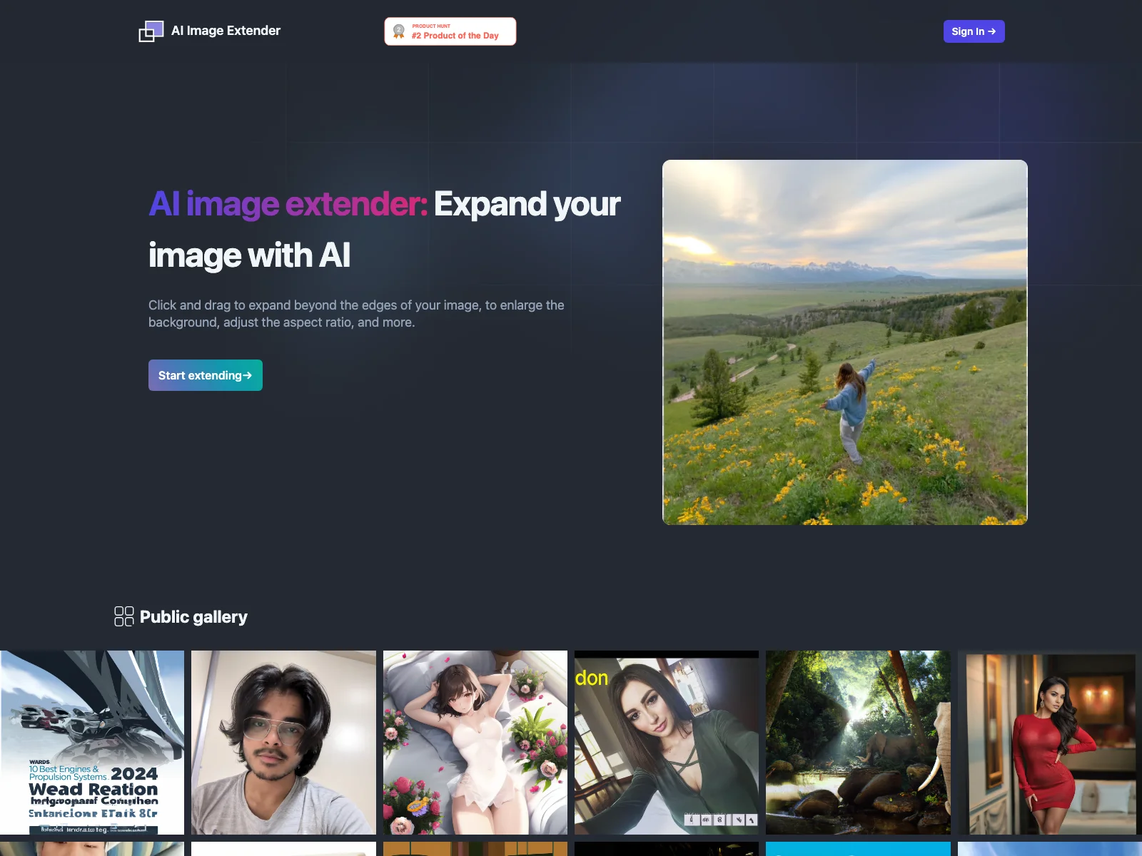 AI Image Extender: Expand Images with AI