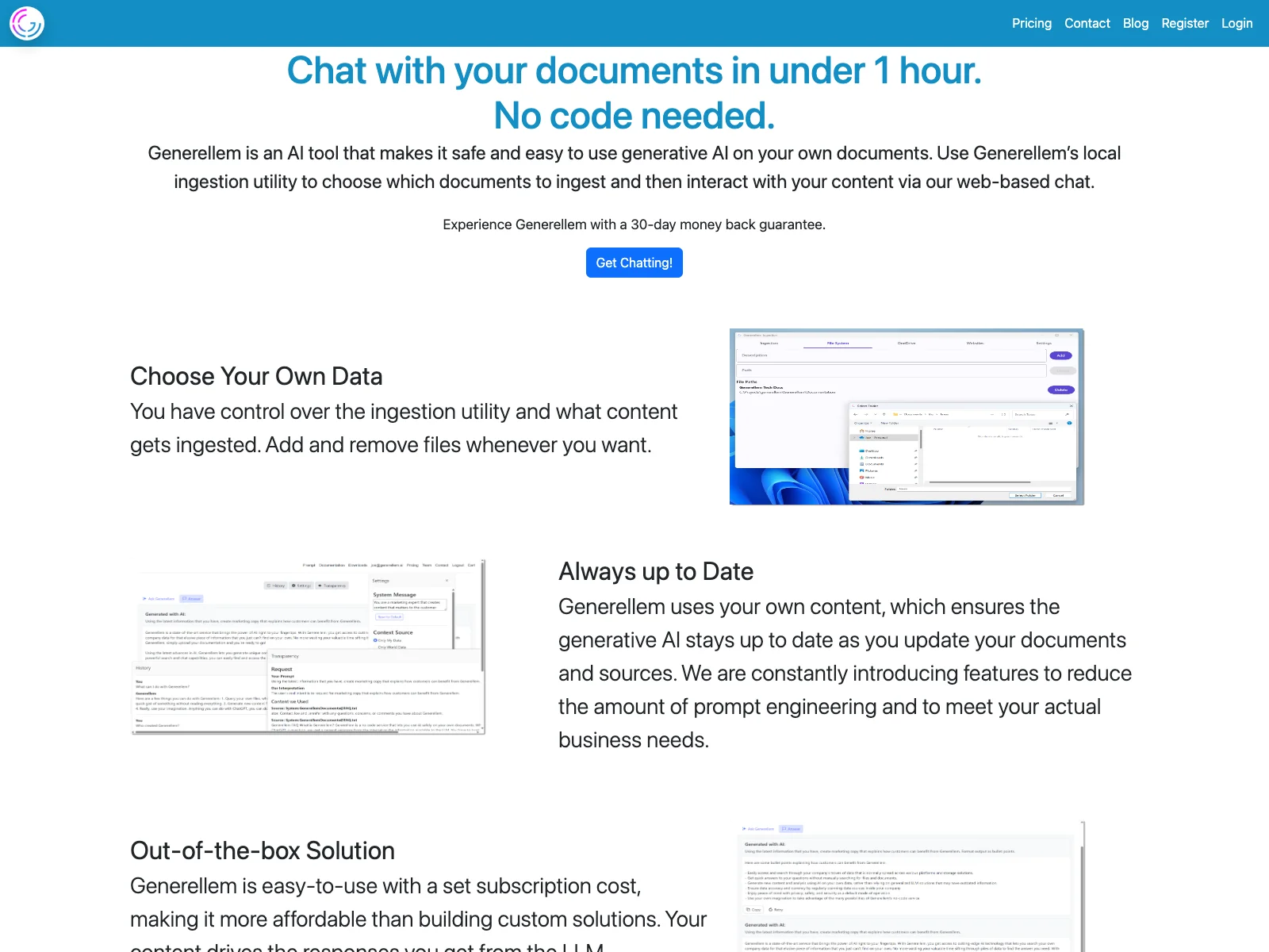 Generellem: Empowering Document Interaction with AI