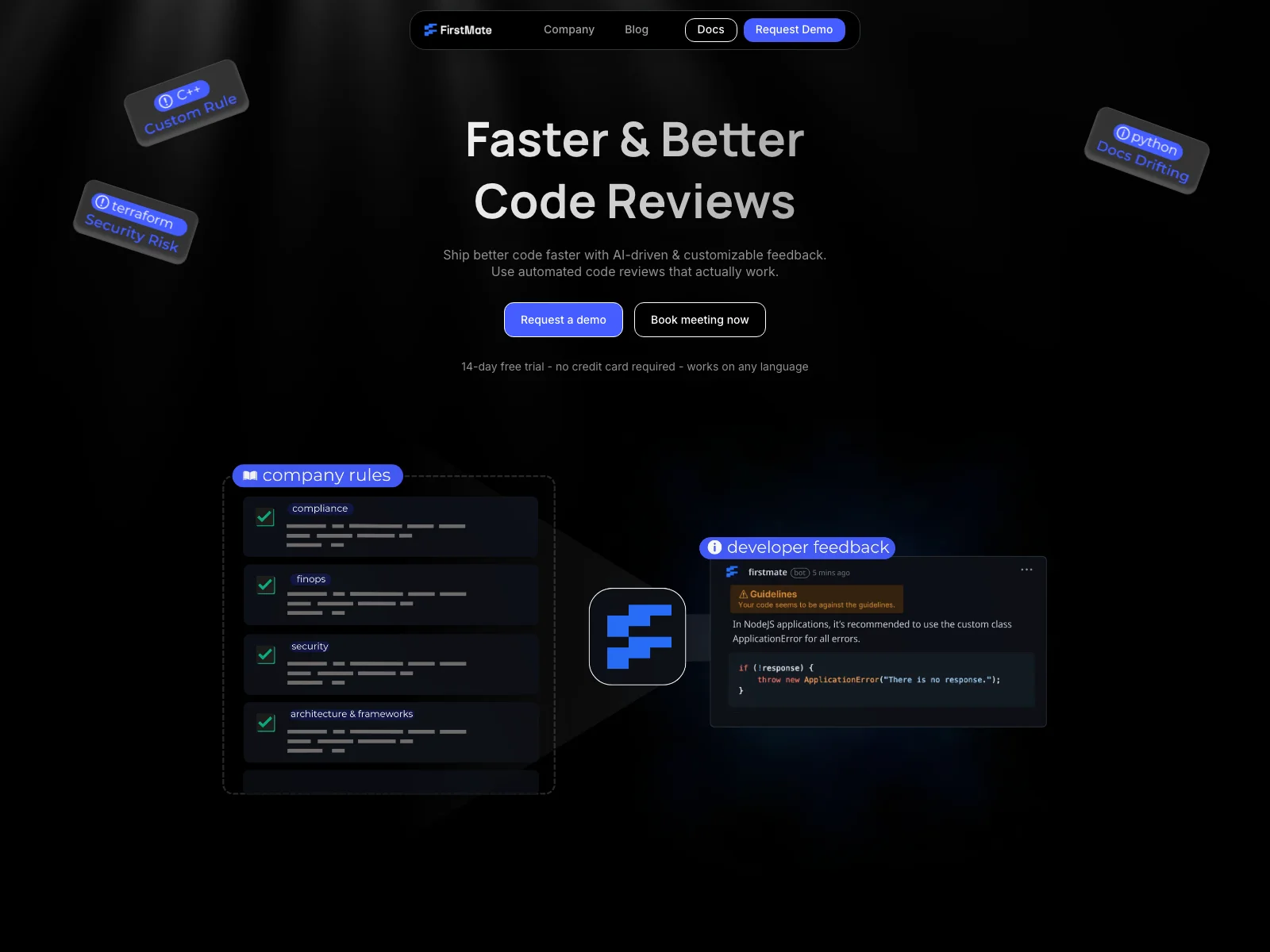 FirstMate - Revolutionizing Code Reviews for Better Code Quality