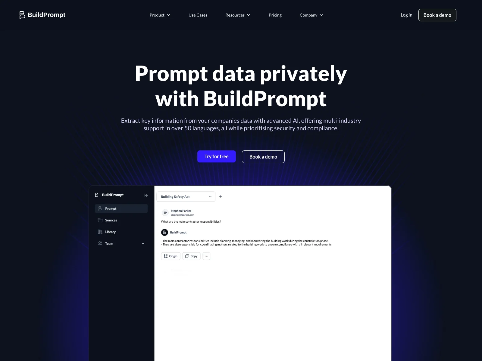 BuildPrompt: Unleashing the Power of AI for Data Insights