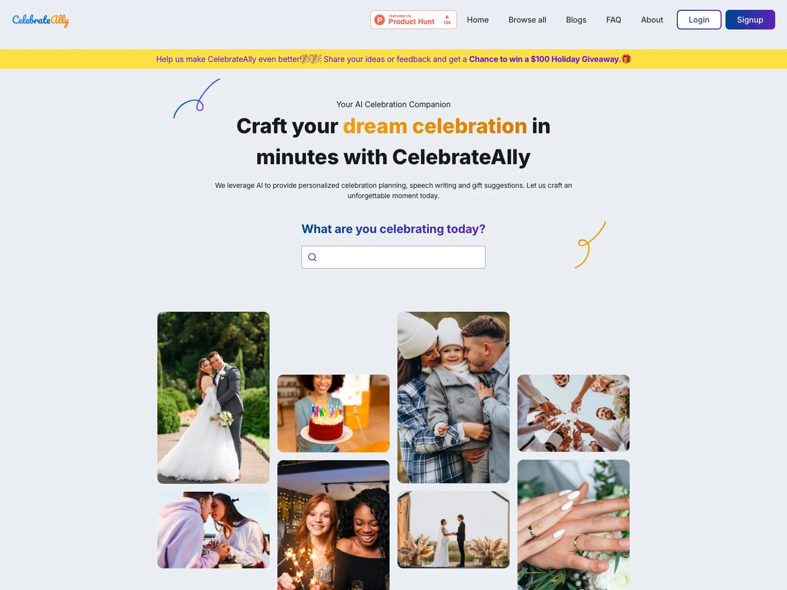 Celebrateally: The Ultimate AI Celebration Planner