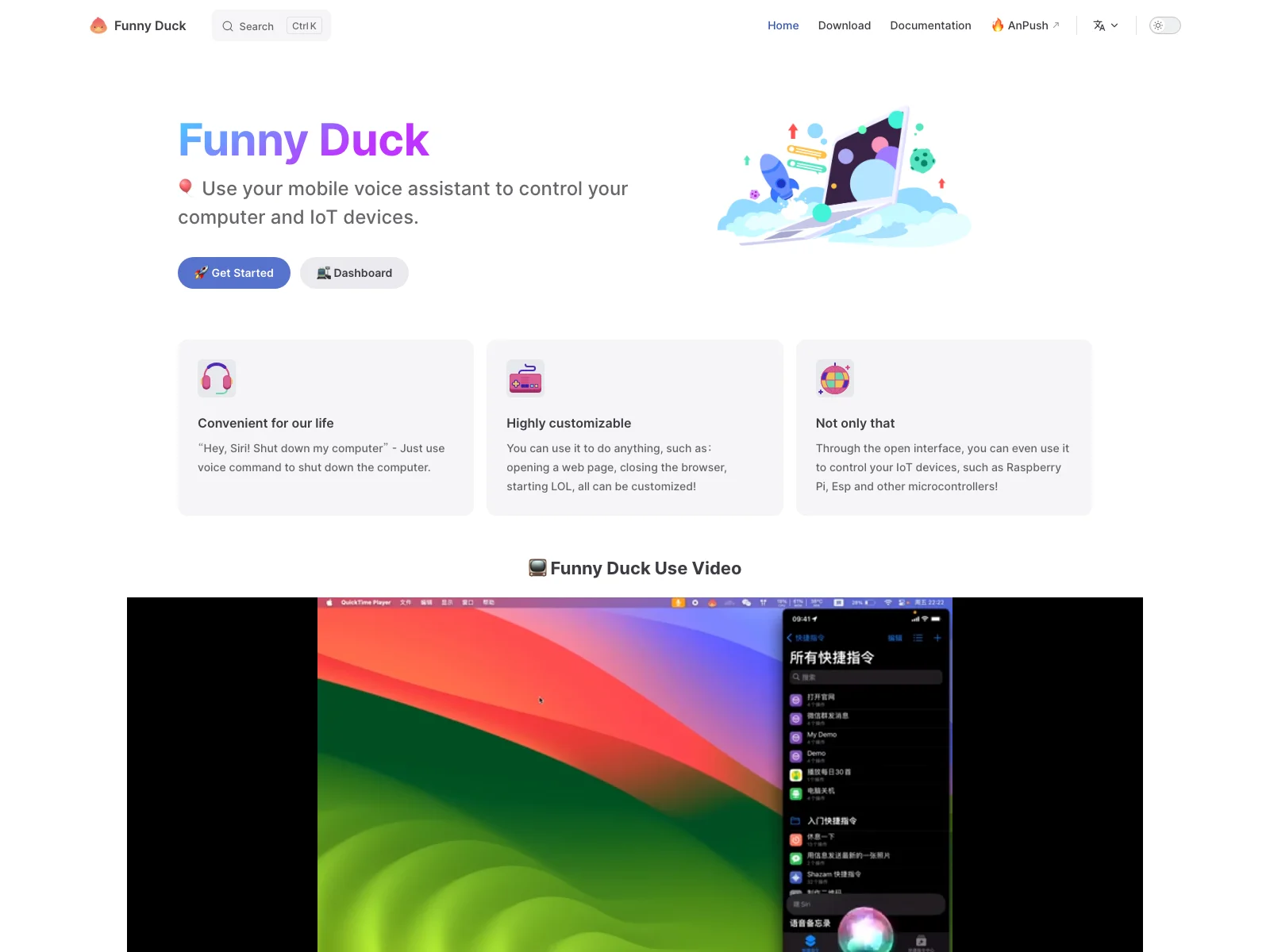 Funny Duck: The AI-Powered Voice Control for Convenient Device Management