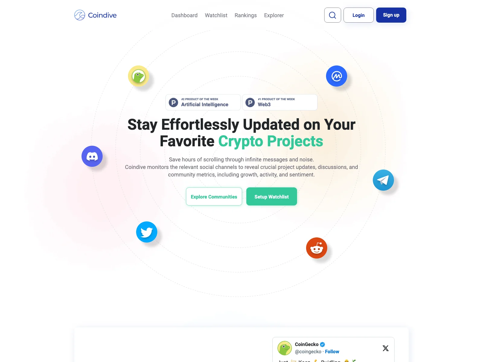 Coindive: Stay Updated on Crypto with Ease