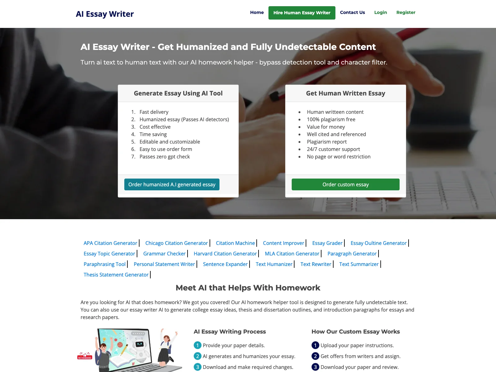 AI Essay Writer: Unleash Humanized and Undetectable Essays