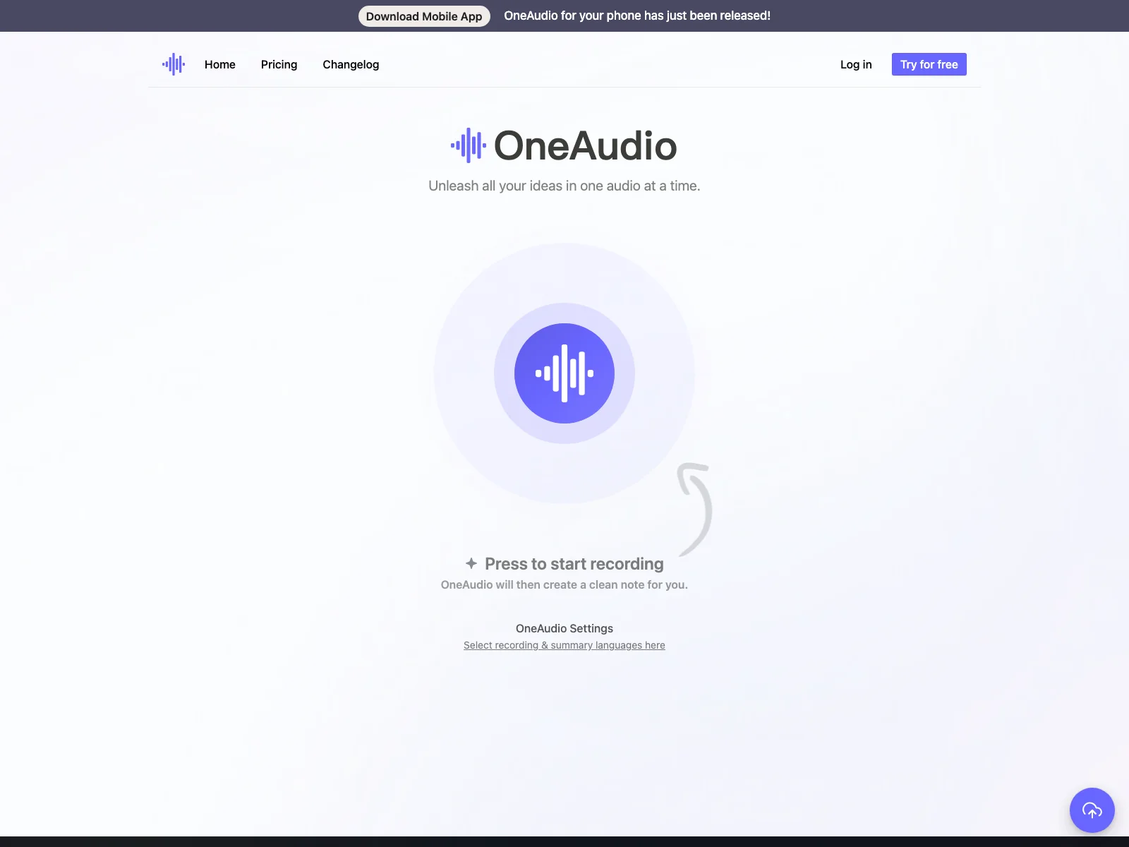 OneAudio: Transform Your Audios into Valuable Notes