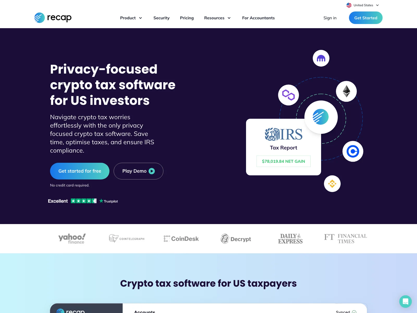 Streamline Crypto Taxes with Recap